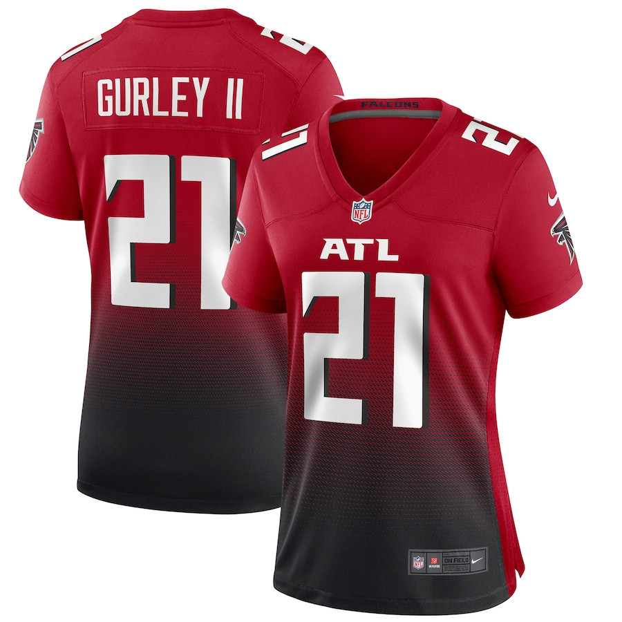 Todd Gurley II #21 Atlanta Falcons 2nd Alternate Game Jersey - Women's | Red