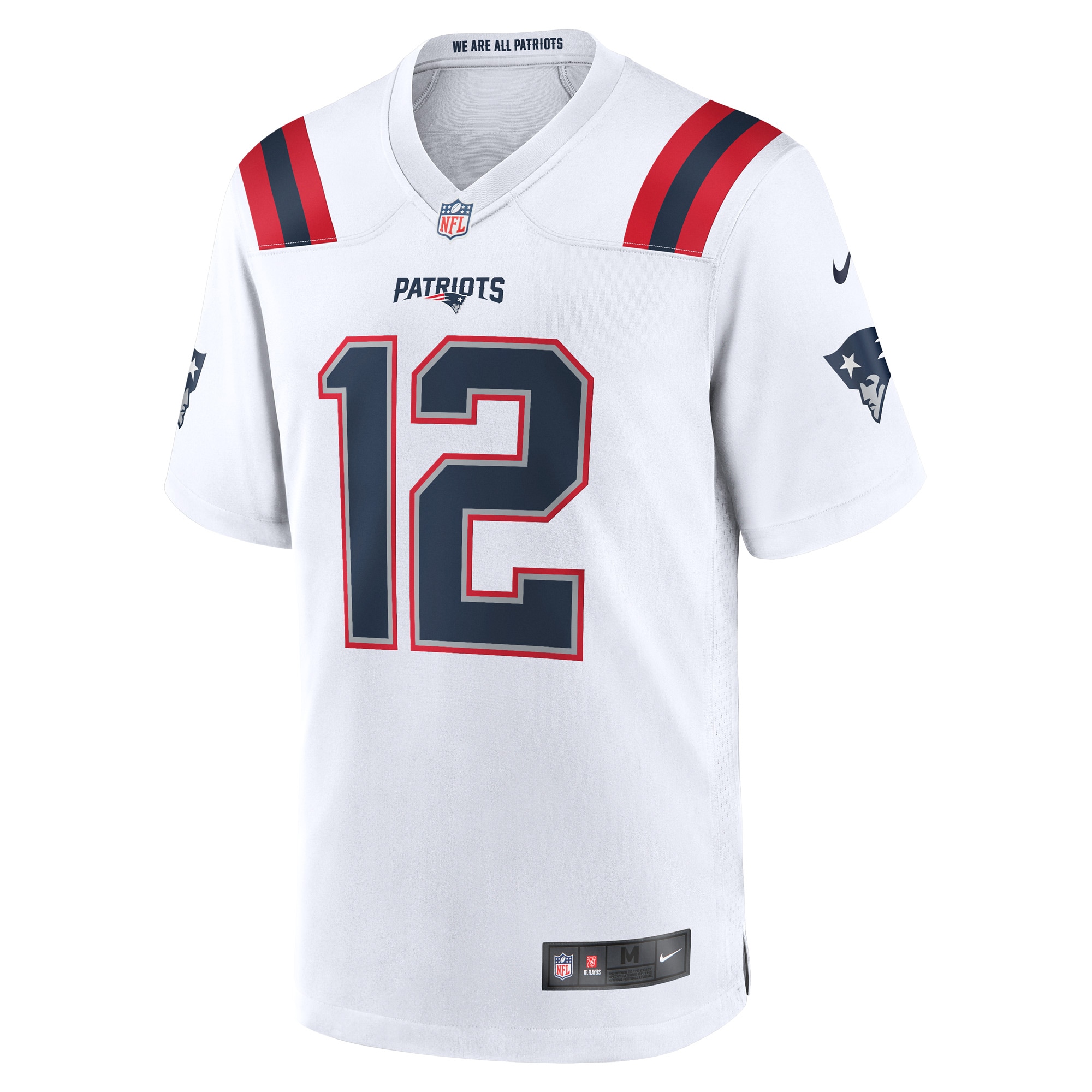 Alternative view of Tom Brady New England Patriots Game Jersey - Men's