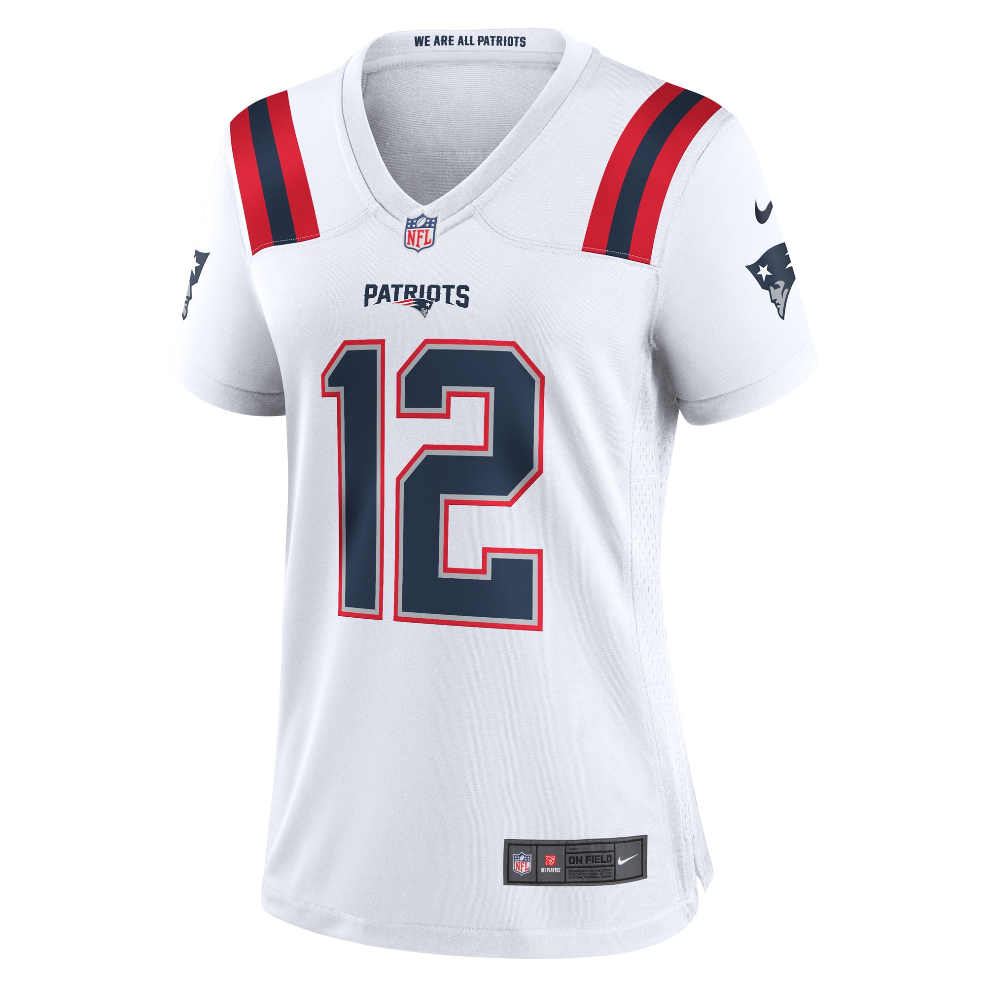 Alternative view of Tom Brady New England Patriots Game Jersey - Women's