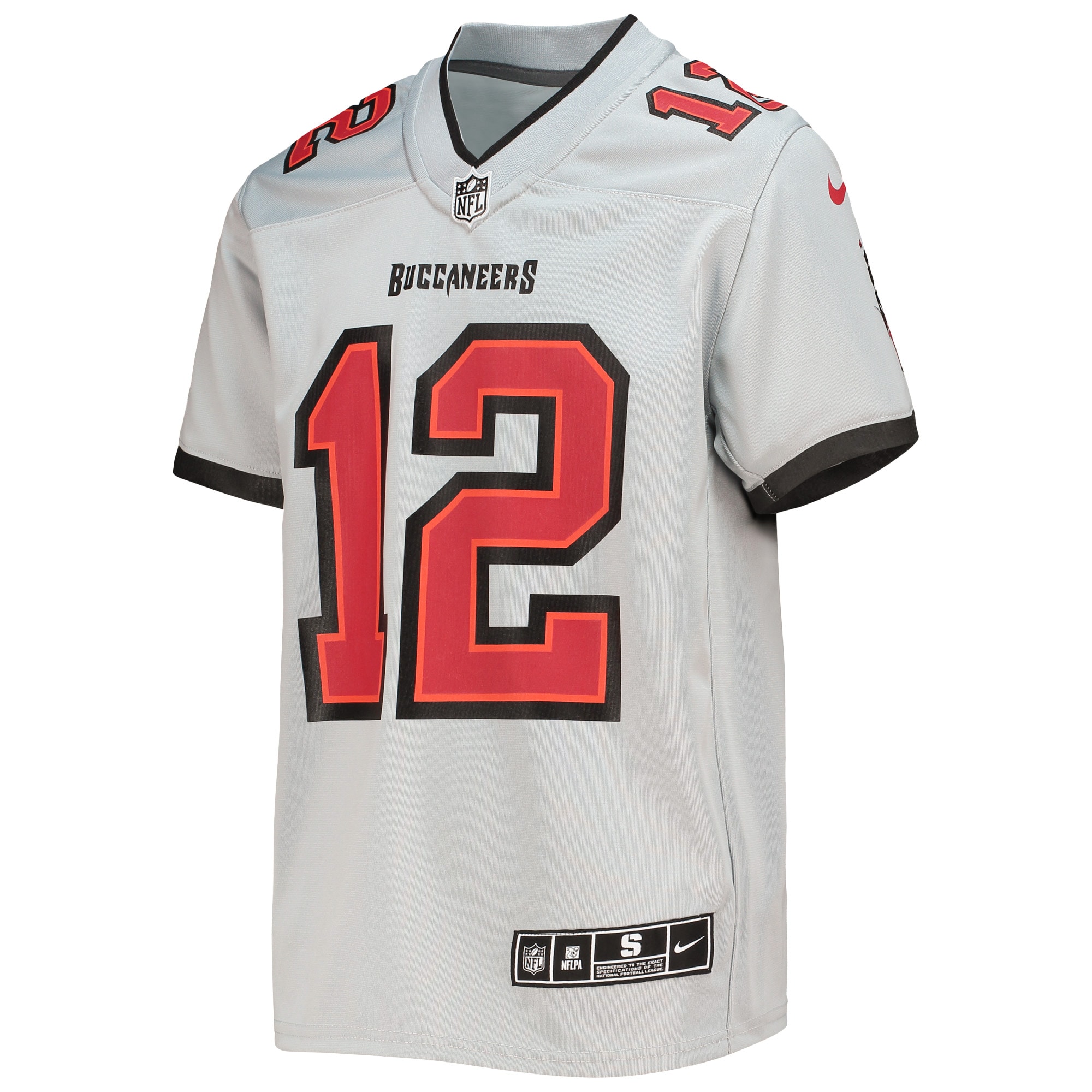Alternative view of Tom Brady Tampa Bay Buccaneers Inverted Game Jersey - Youth