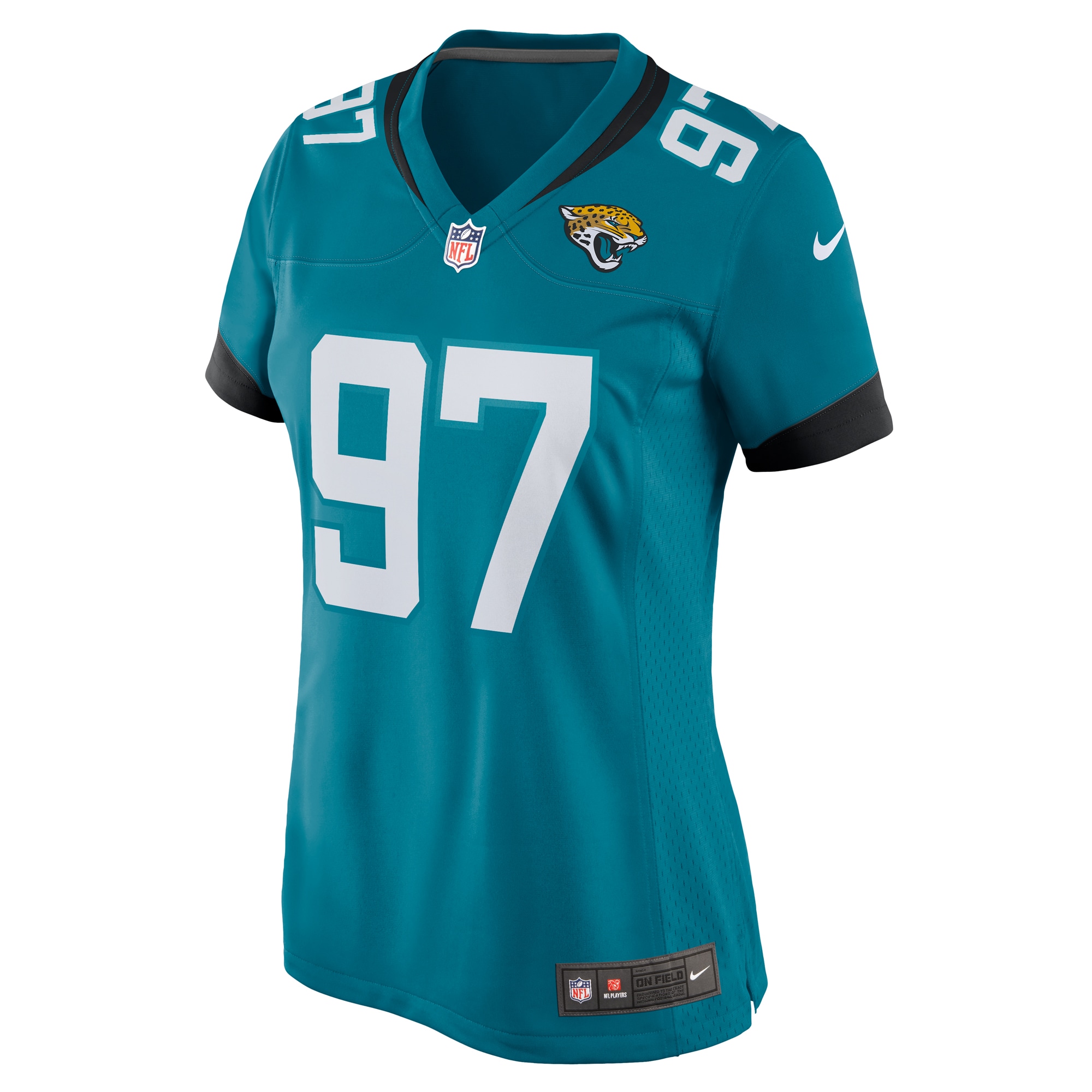 Alternative view of Tommy Togiai Jacksonville Jaguars Game Jersey - Women's