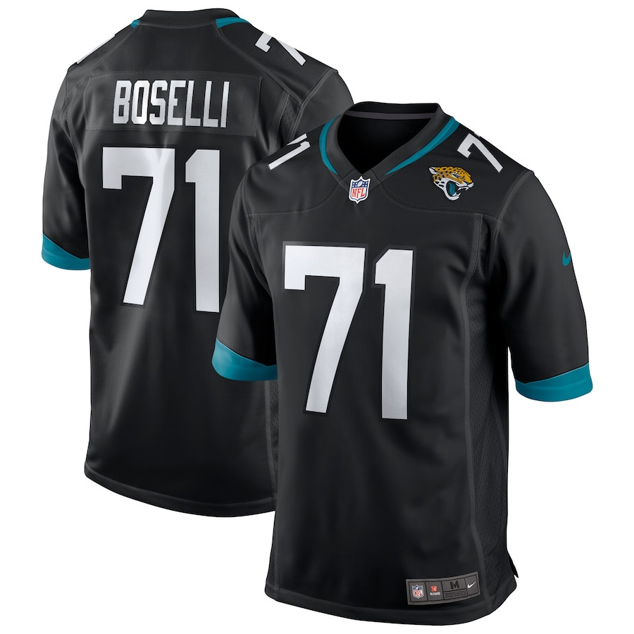 Tony Boselli #71 Jacksonville Jaguars Game Jersey - Men's | Black