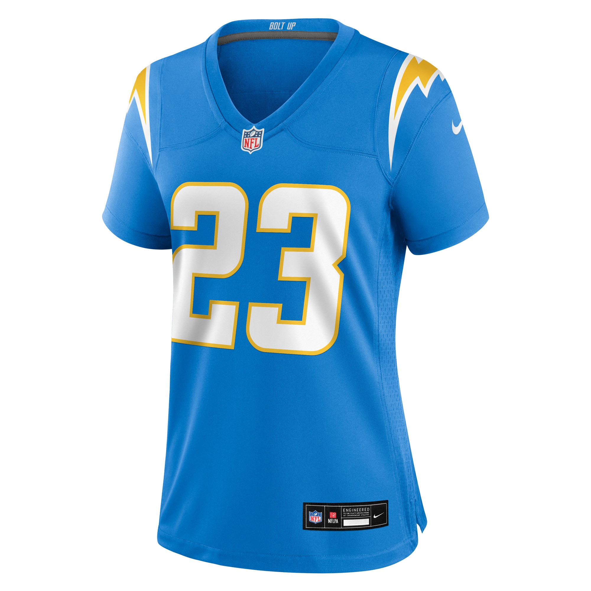 Alternative view of Tony Jefferson Los Angeles Chargers Game Jersey - Women's
