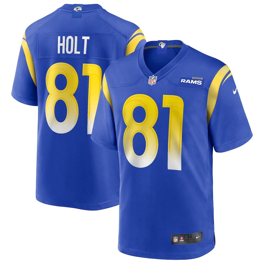 Torry Holt #81 Los Angeles Rams Game Jersey - Men's | Royal