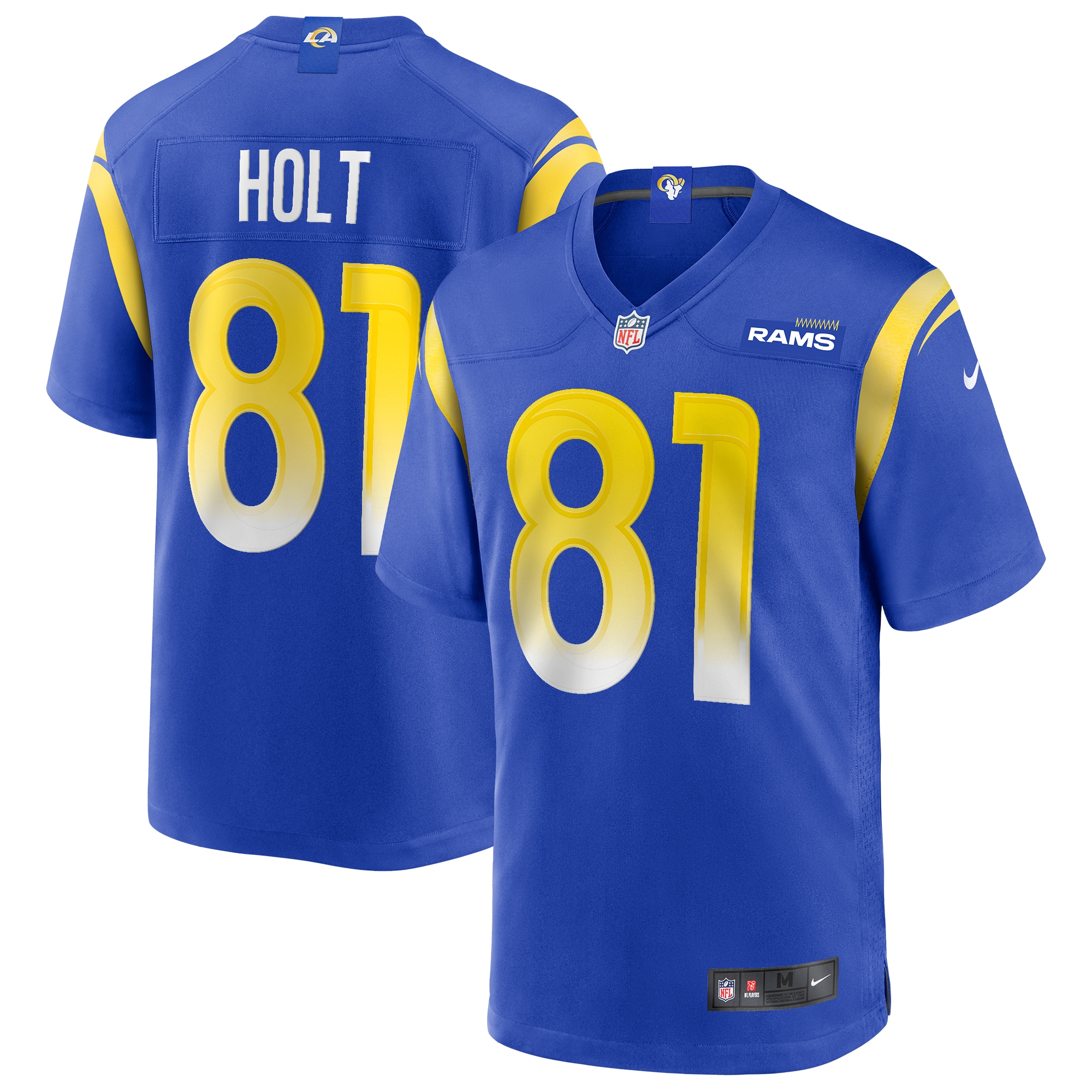 Torry Holt Los Angeles Rams Retired Player Game Jersey - Men's