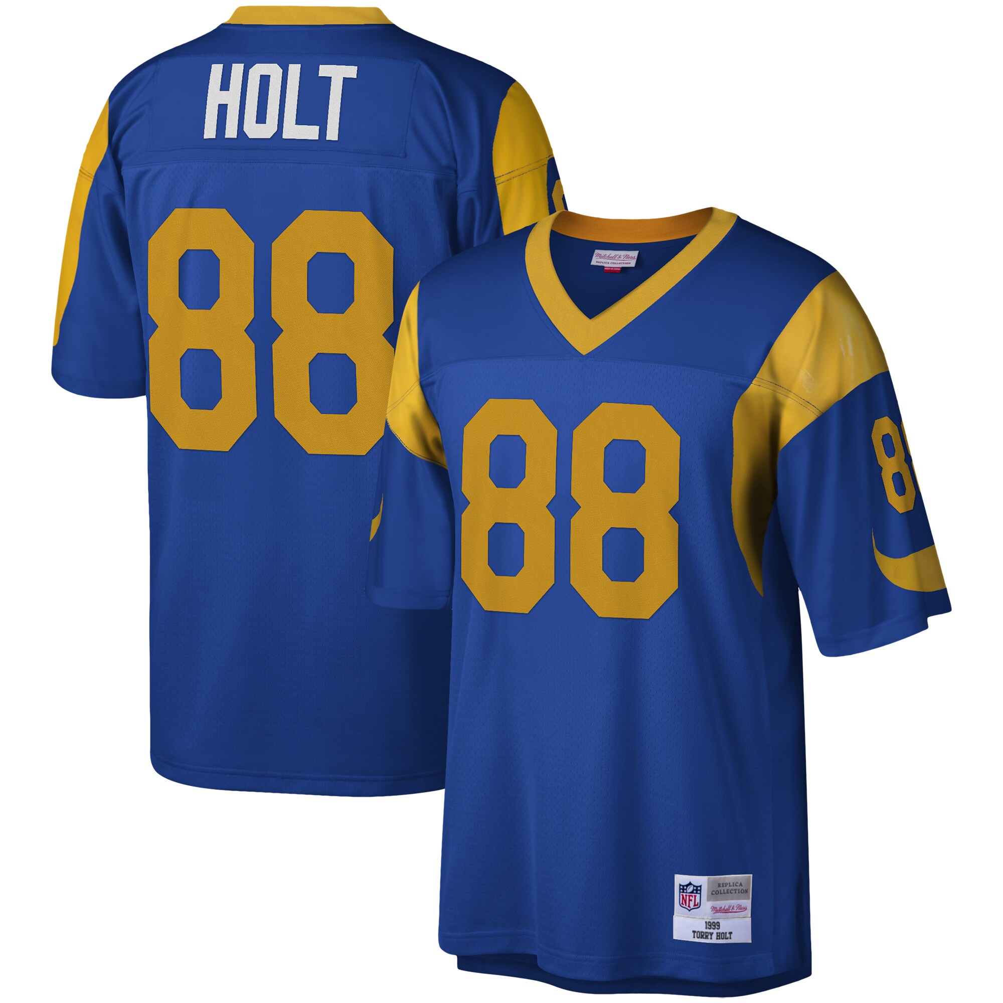Torry Holt Mitchell & Ness Los Angeles Rams Game Jersey - Men's