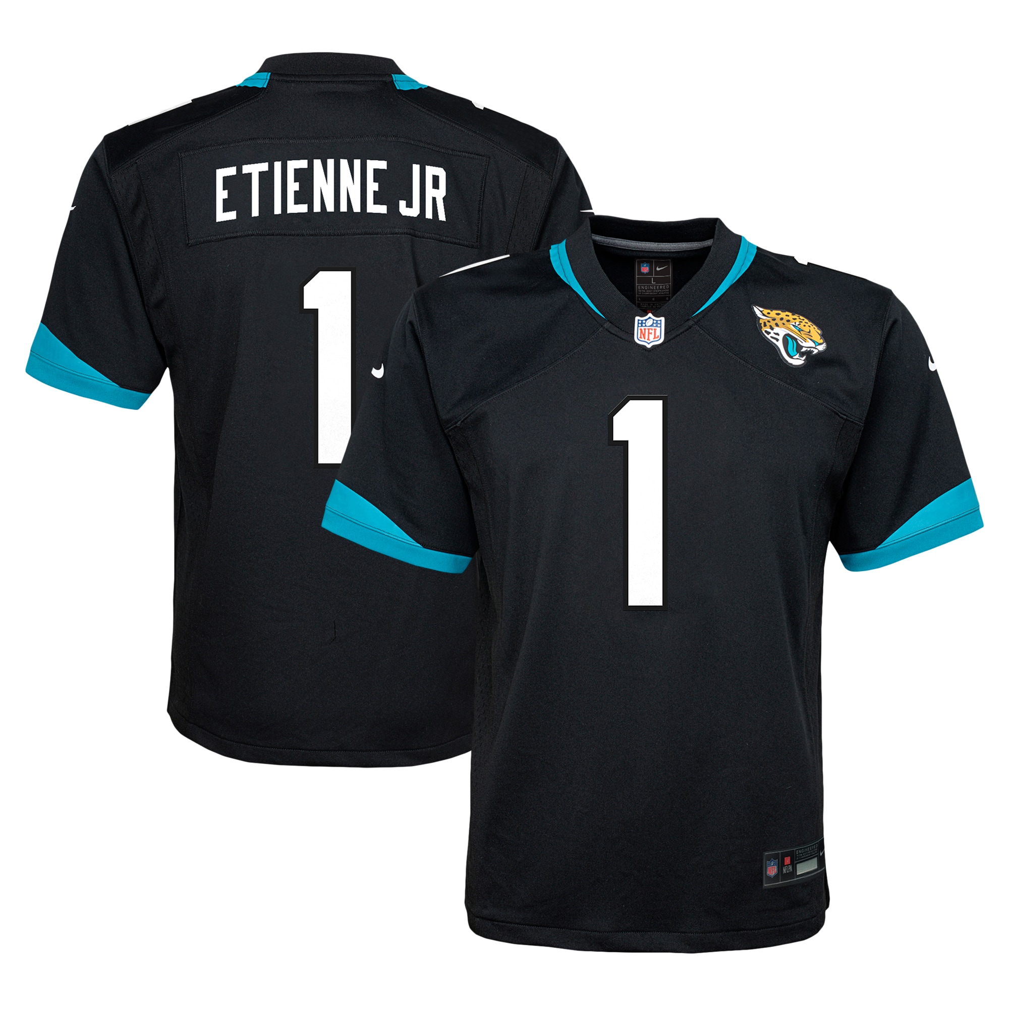 Travis Etienne Jacksonville Jaguars Alternate Game Jersey - Youth