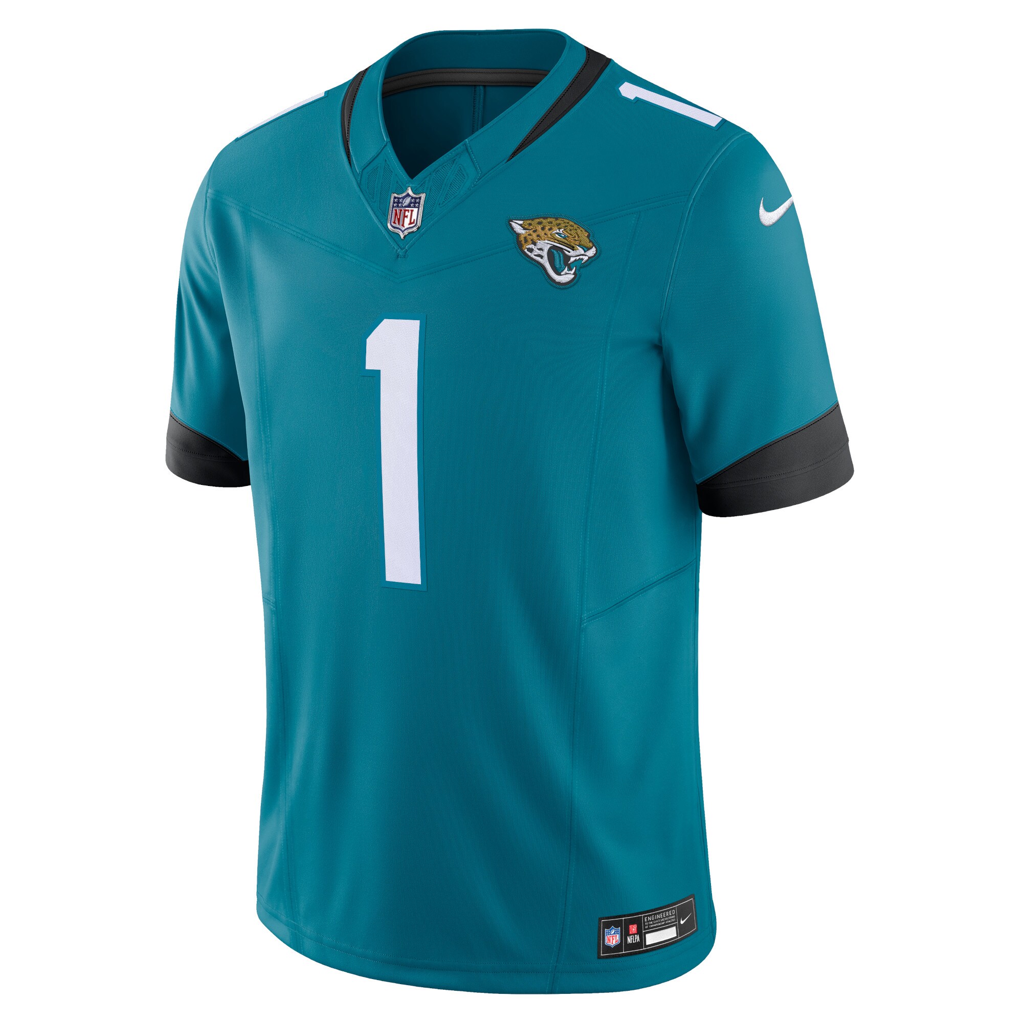 Alternative view of Travis Etienne Jacksonville Jaguars Vapor F.U.S.E. Limited Jersey - Men's