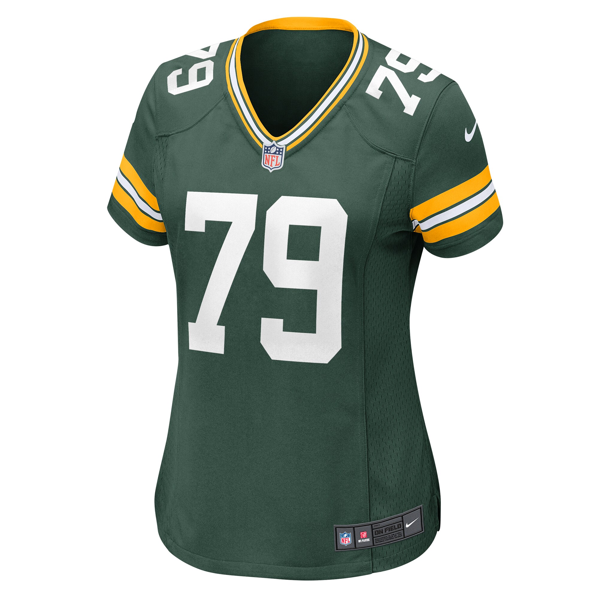 Alternative view of Travis Glover Green Bay Packers Game Jersey - Women's