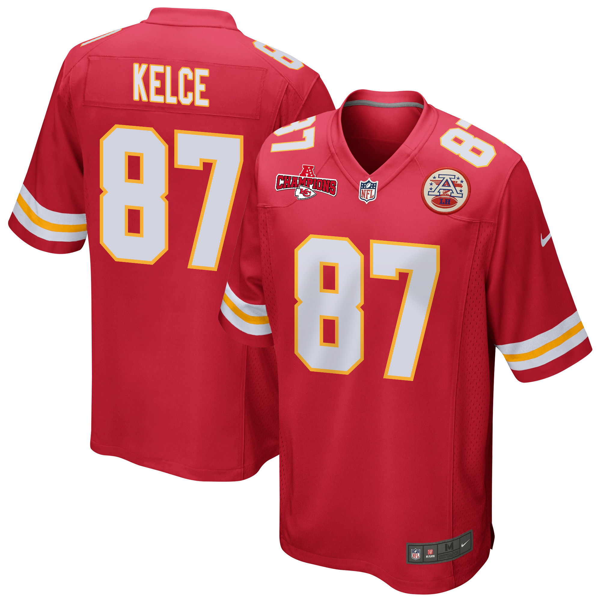 Travis Kelce #87 Kansas City Chiefs Game Jersey - Men's | Red