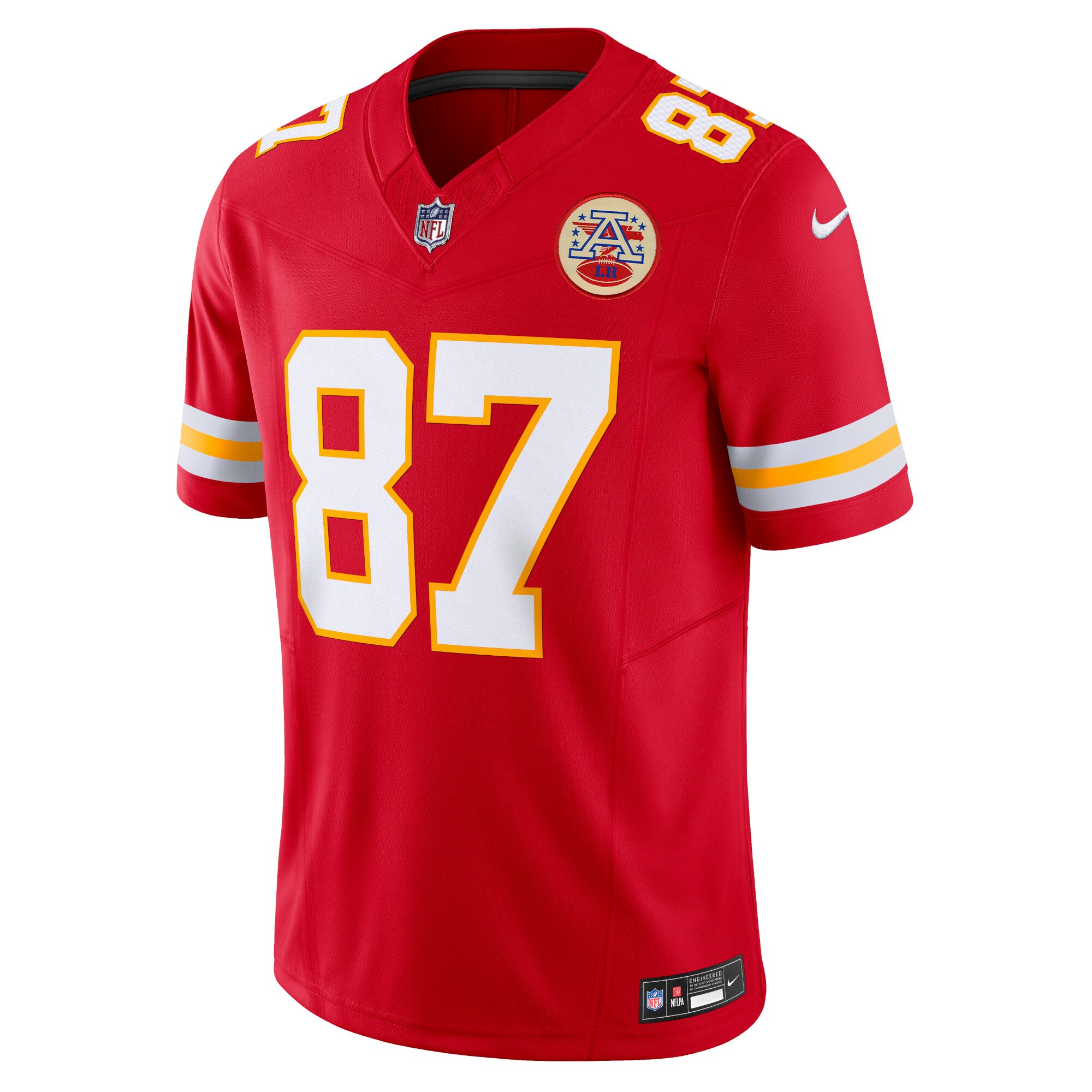 Alternative view of Travis Kelce Kansas City Chiefs Vapor F.U.S.E. Limited Jersey - Men's