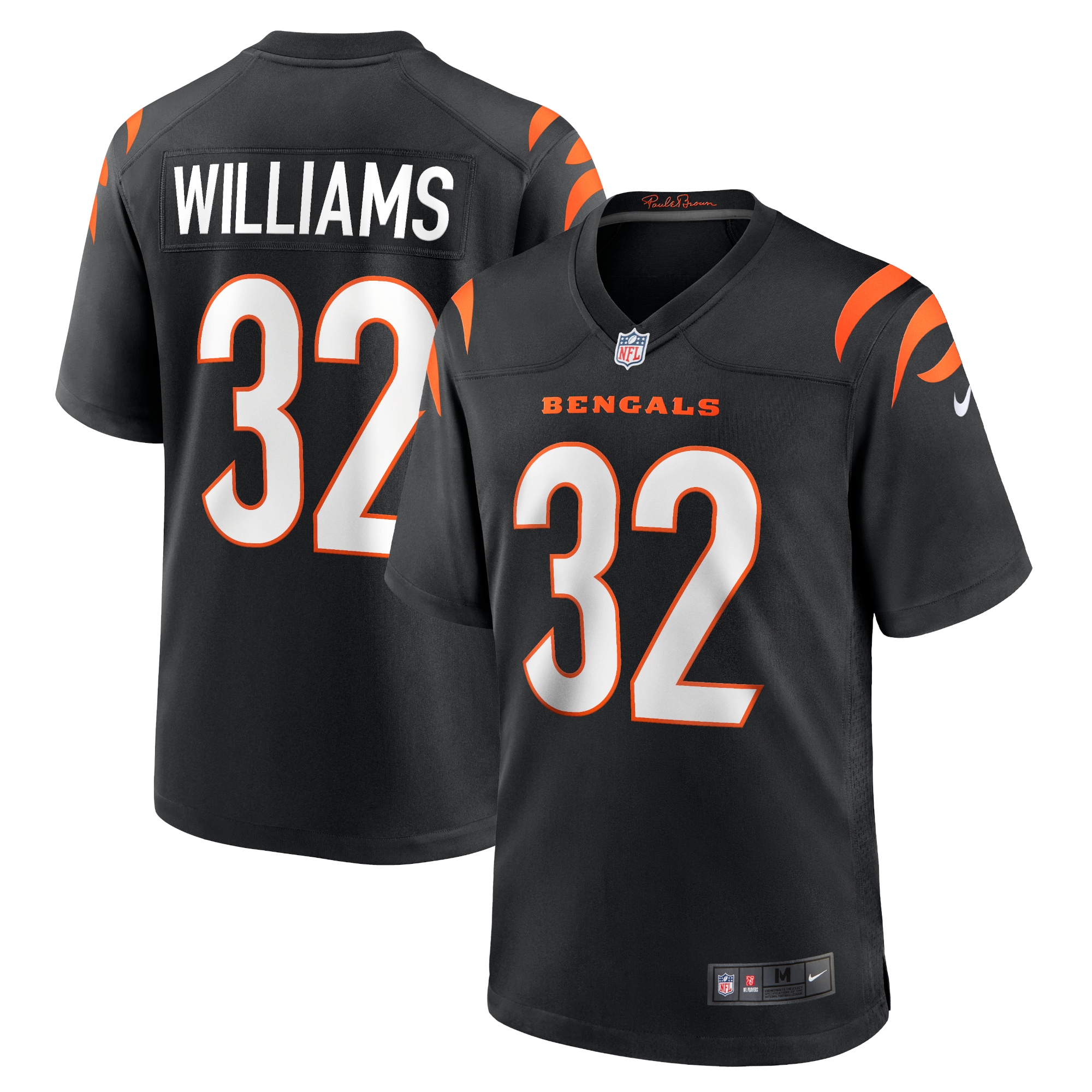 Trayveon Williams Cincinnati Bengals Game Jersey - Men's