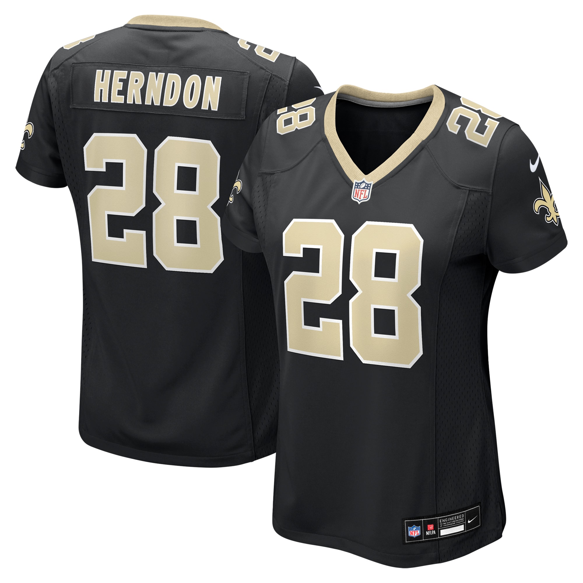 Tre Herndon New Orleans Saints Game Jersey - Women's
