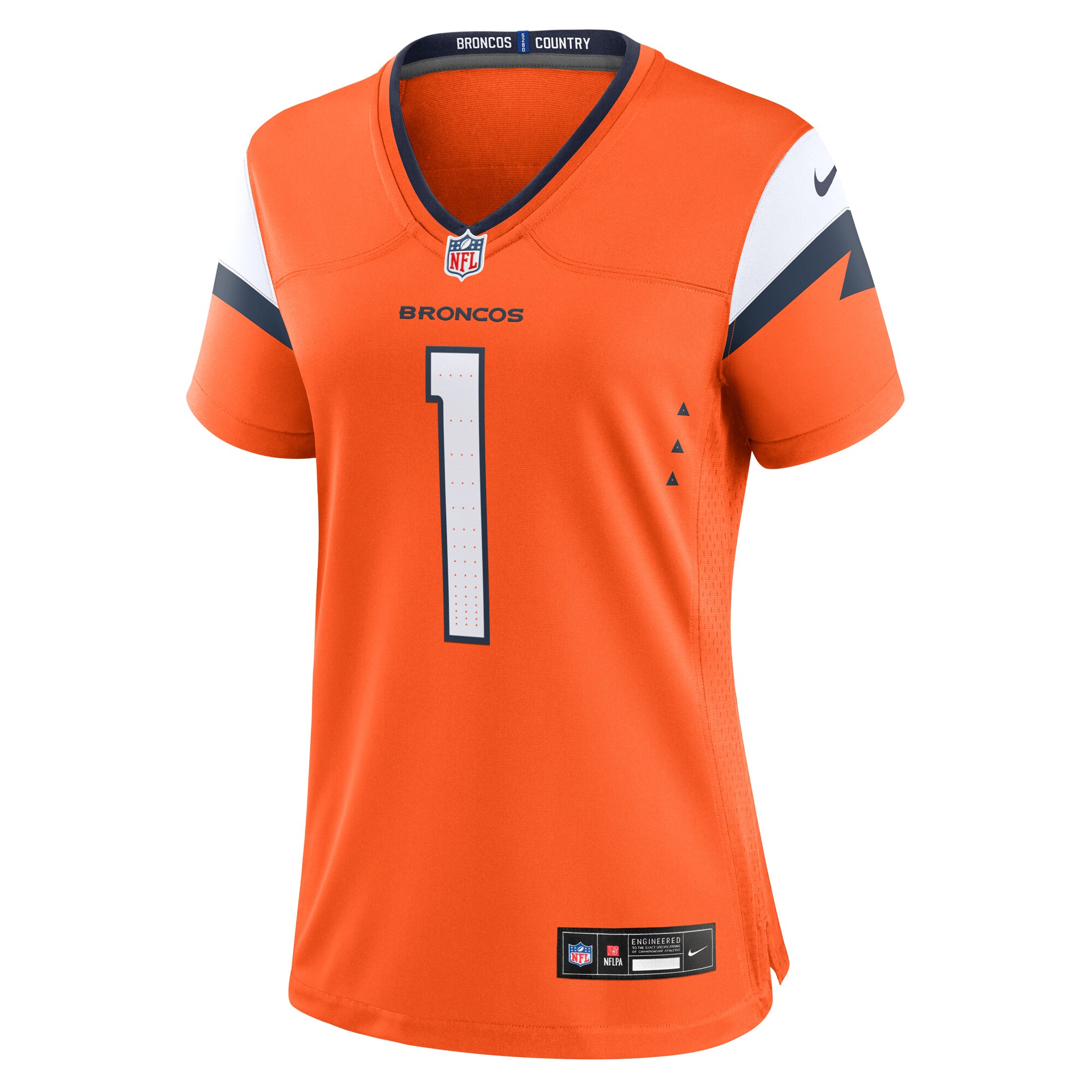 Alternative view of Tremon Smith Denver Broncos Game Jersey - Women's