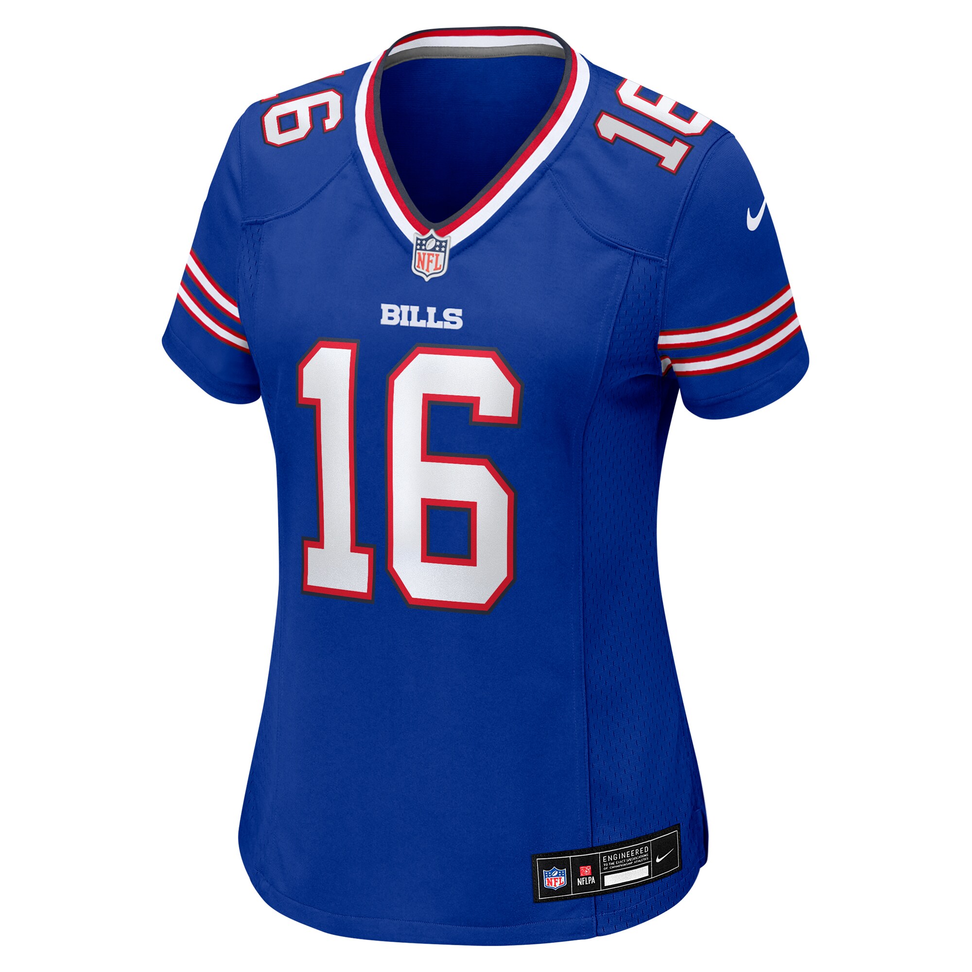 Alternative view of Trent Sherfield Buffalo Bills Game Jersey - Women's