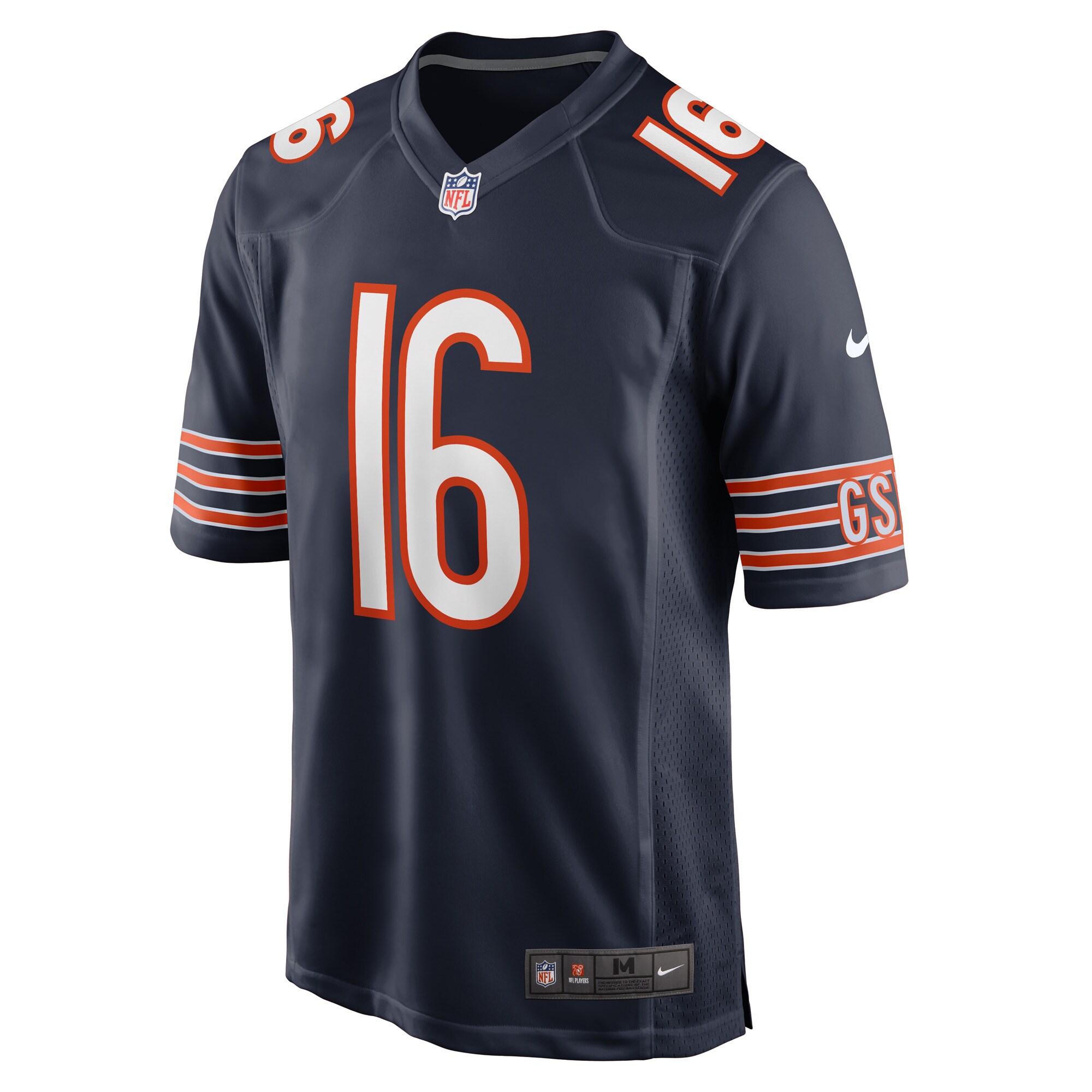 Alternative view of Trenton Gill Chicago Bears Game Jersey - Men's