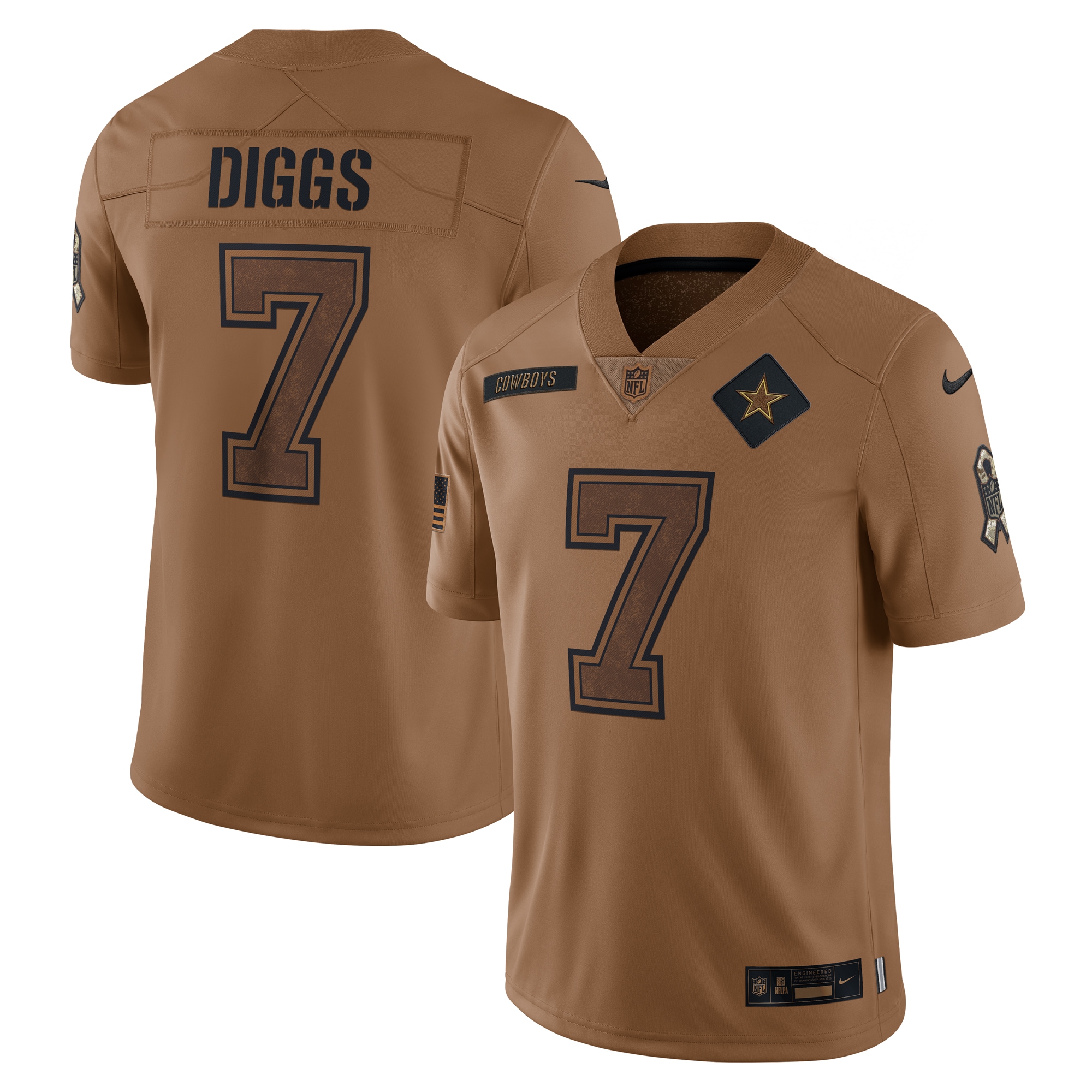 Trevon Diggs Dallas Cowboys Salute To Service Limited Jersey - Men's