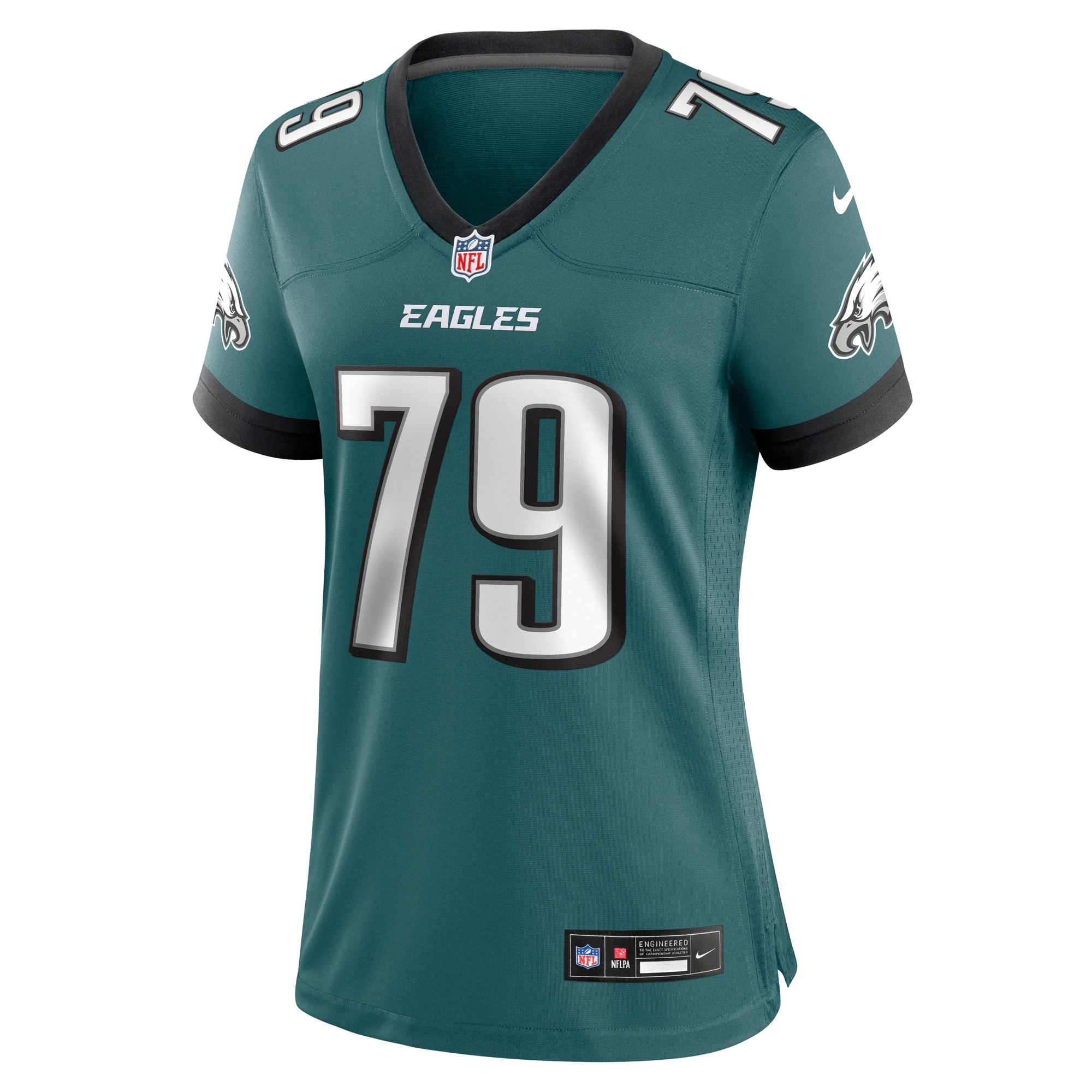 Alternative view of Trevor Keegan Philadelphia Eagles Game Jersey - Women's
