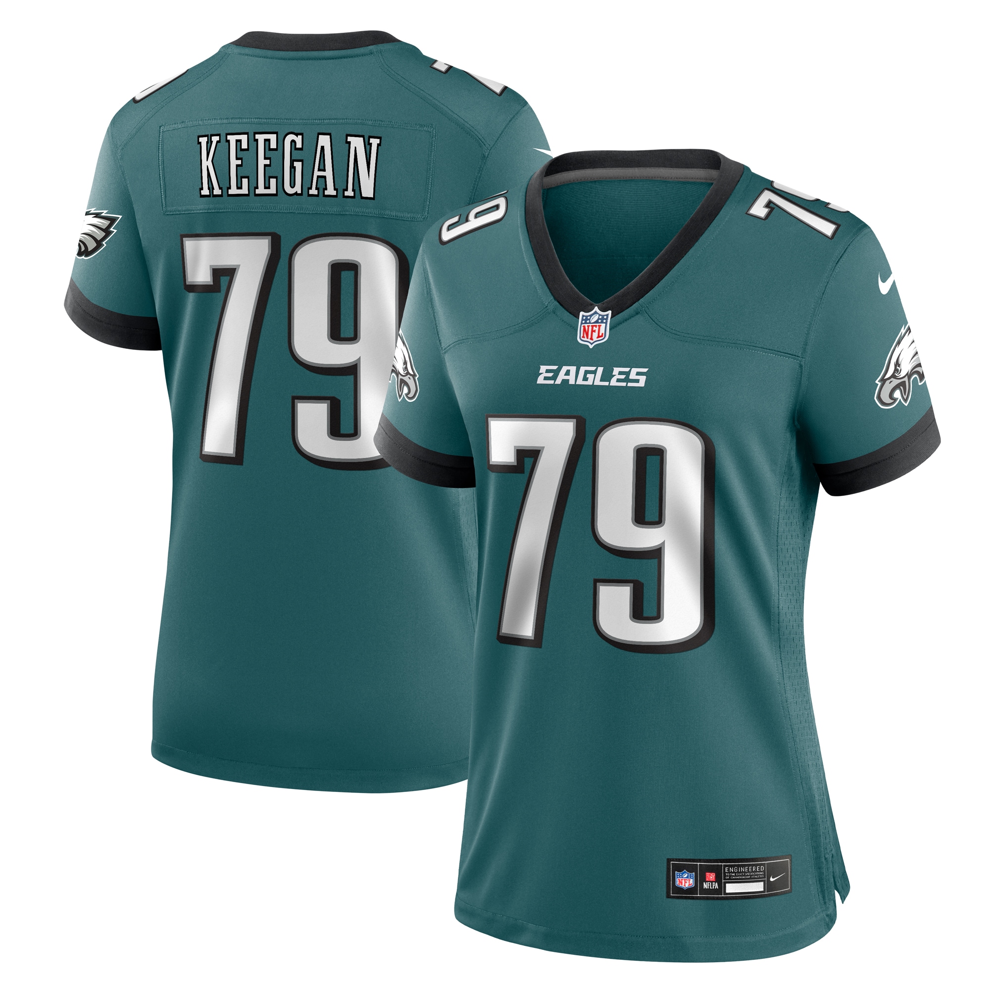 Trevor Keegan Philadelphia Eagles Game Jersey - Women's