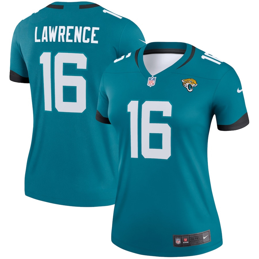 Trevor Lawrence #16 Jacksonville Jaguars Legend Jersey - Women's | Teal