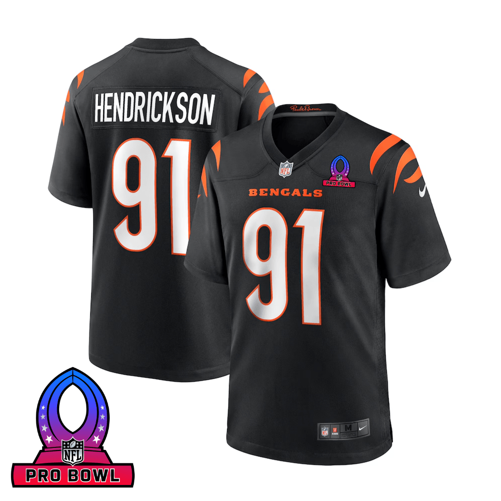 Trey Hendrickson #91 Cincinnati Bengals Game Jersey - Men's | Black