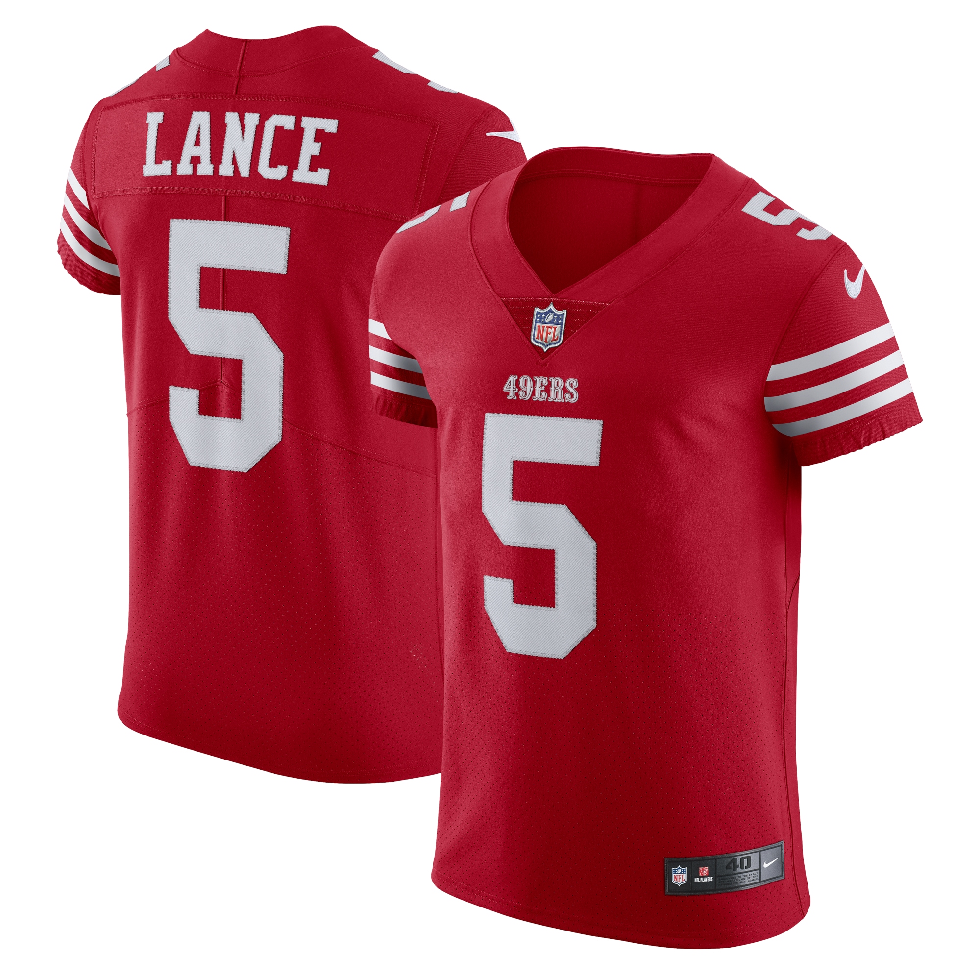 Trey Lance San Francisco 49ers Elite Jersey - Men's