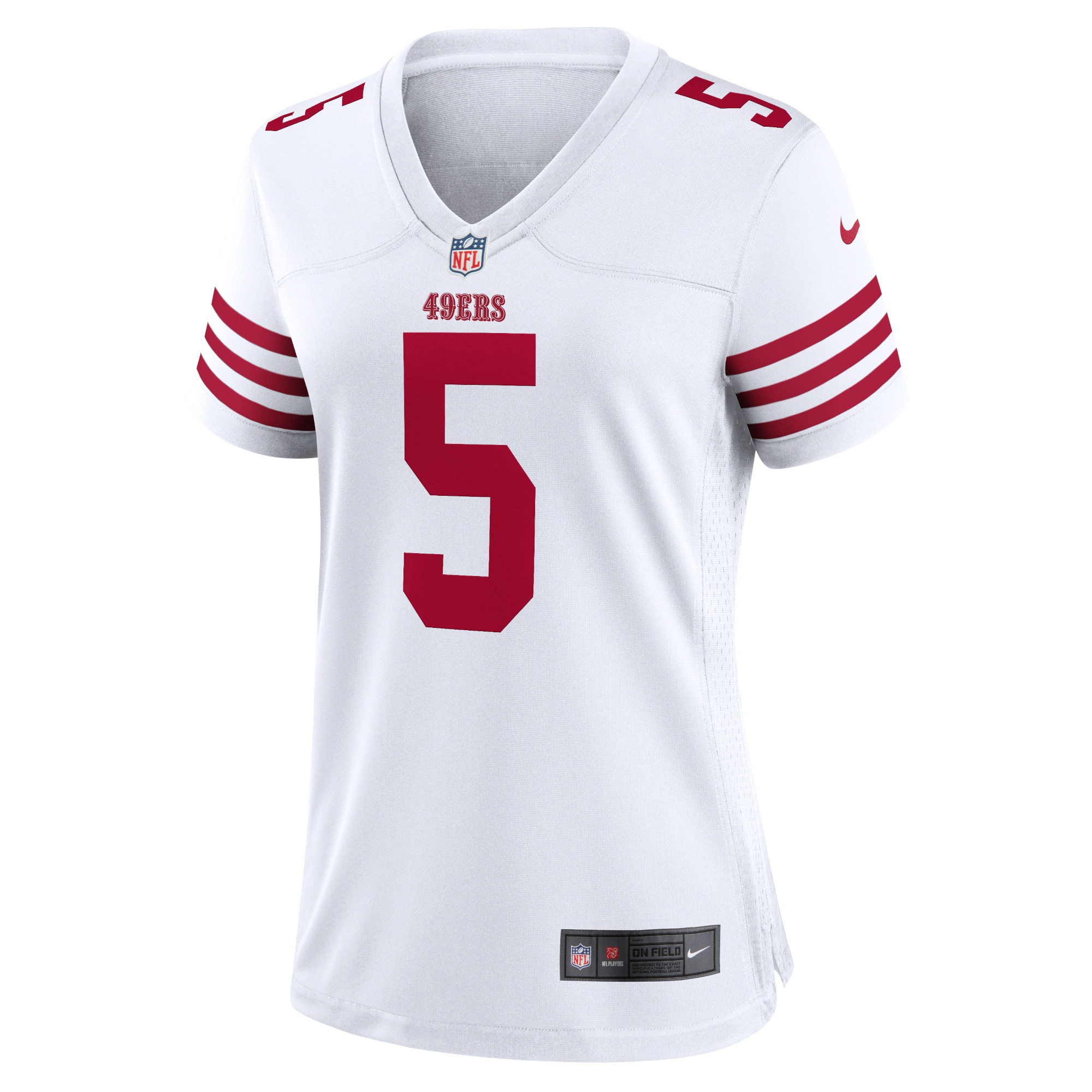 Alternative view of Trey Lance San Francisco 49ers Game Jersey - Women's