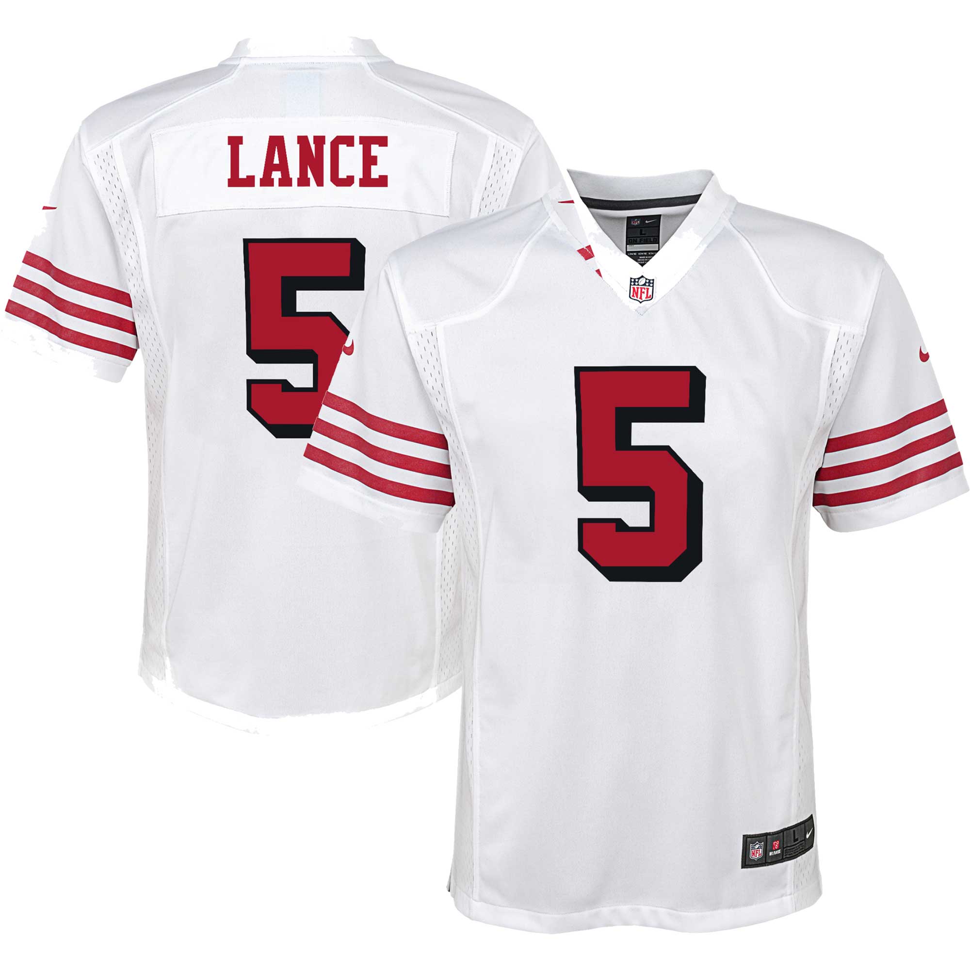 Trey Lance San Francisco 49ers Game Jersey - Youth
