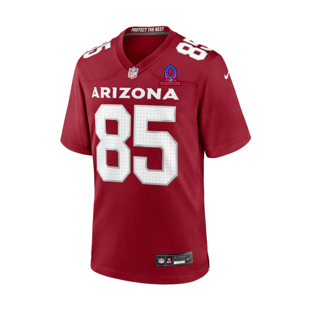 Alternative view of Trey McBride #85 Arizona Cardinals Game Jersey - Men's | Cardinal