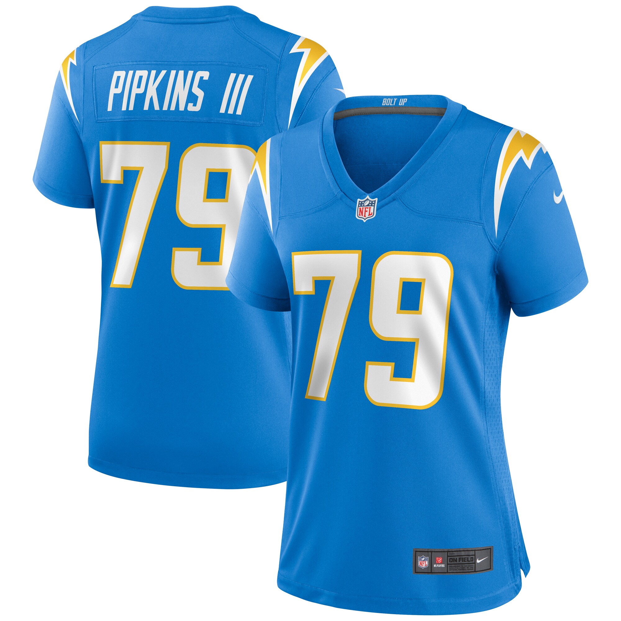 Trey Pipkins III Los Angeles Chargers Game Jersey - Women's