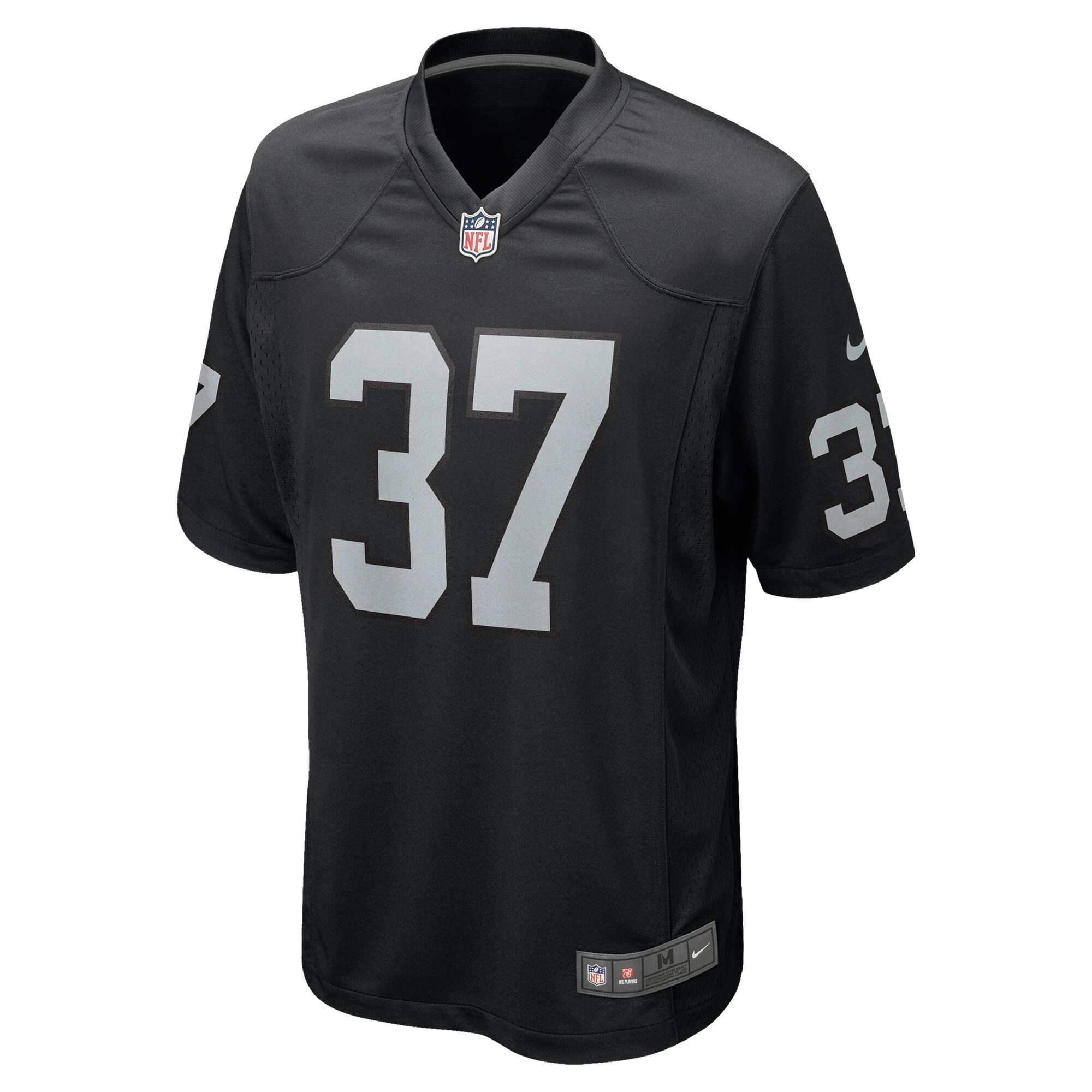 Alternative view of Trey Taylor Las Vegas Raiders Game Jersey - Men's