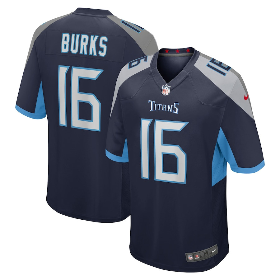 Treylon Burks #6 Tennessee Titans Game Jersey - Men's | Navy
