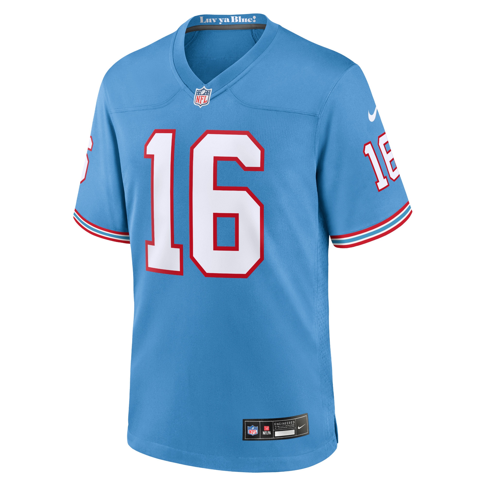 Alternative view of Treylon Burks Light Tennessee Titans Alternate Game Jersey - Men's