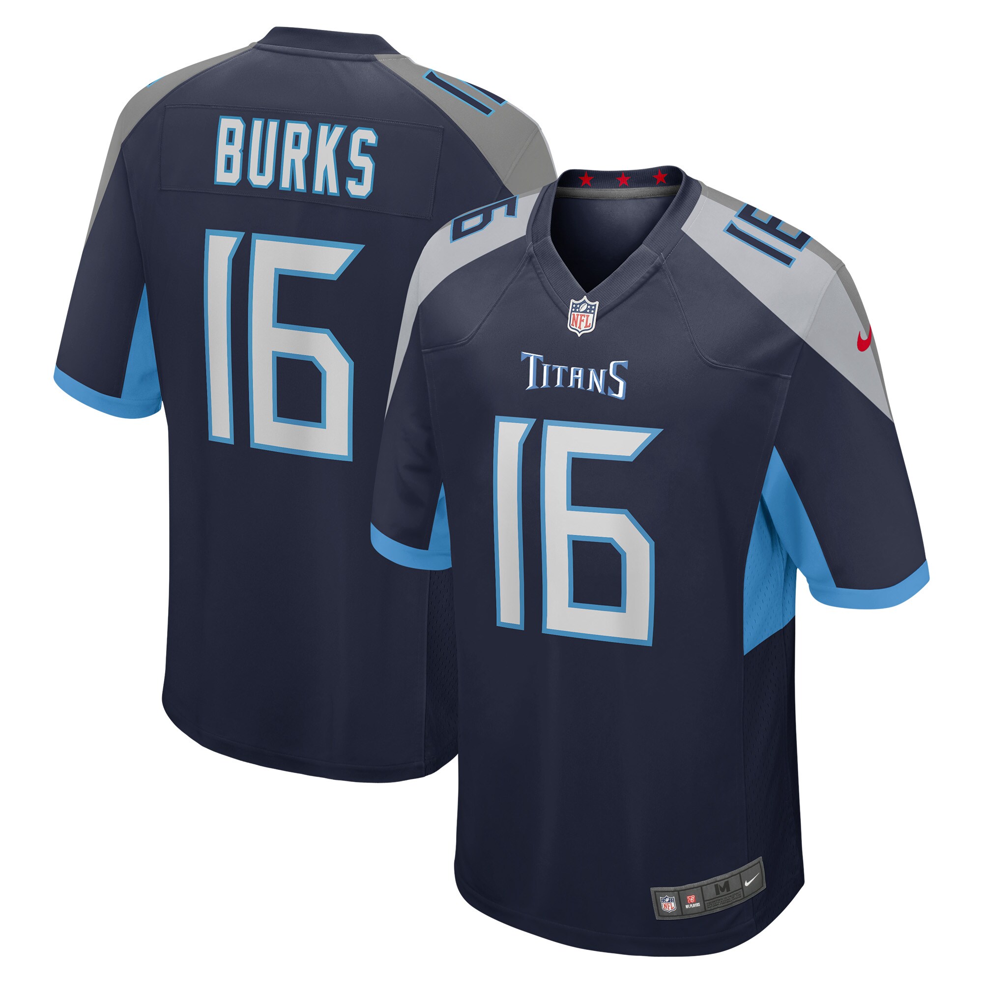 Treylon Burks Tennessee Titans Game Jersey - Men's