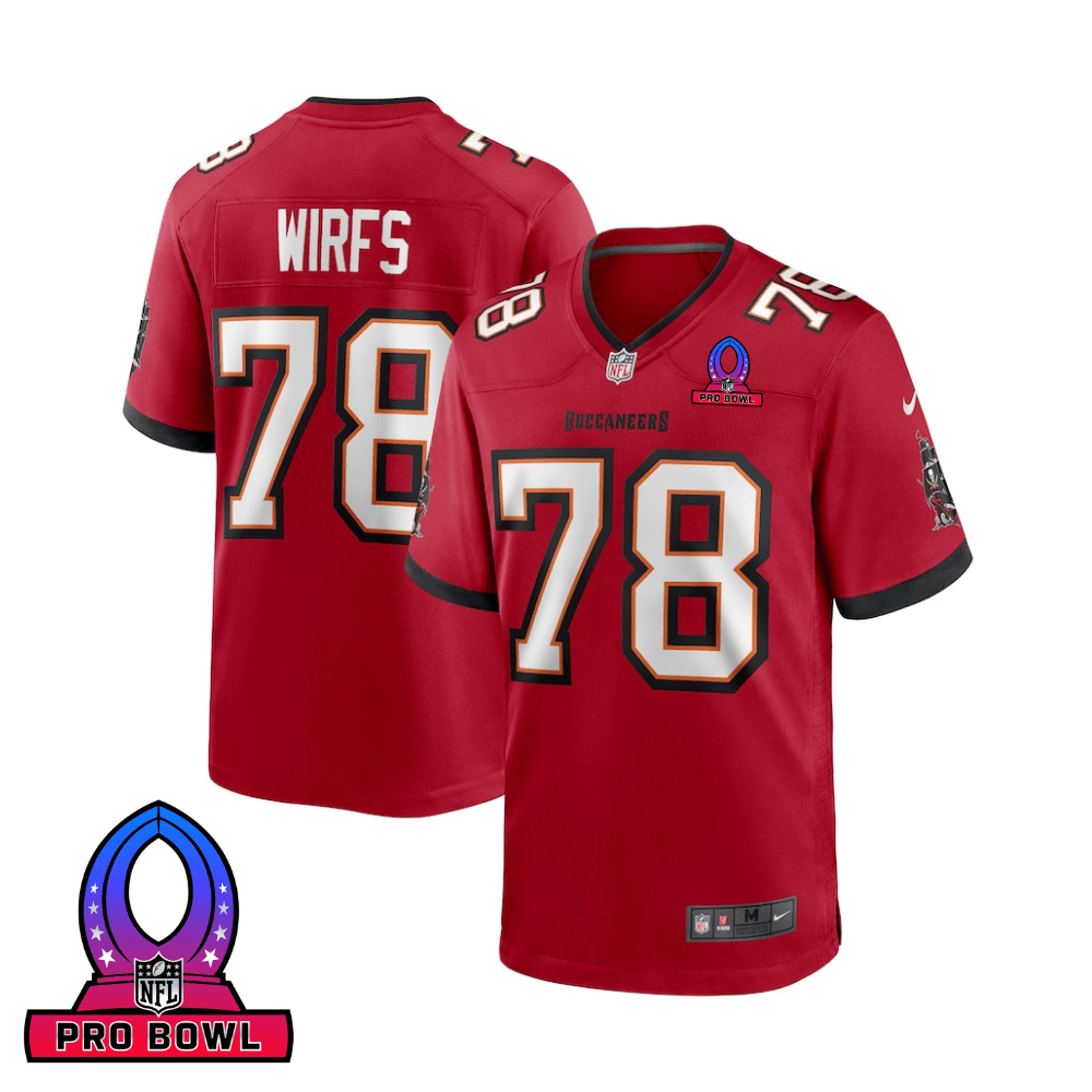 Tristan Wirfs #78 Tampa Bay Buccaneers Game Jersey - Men's | Red