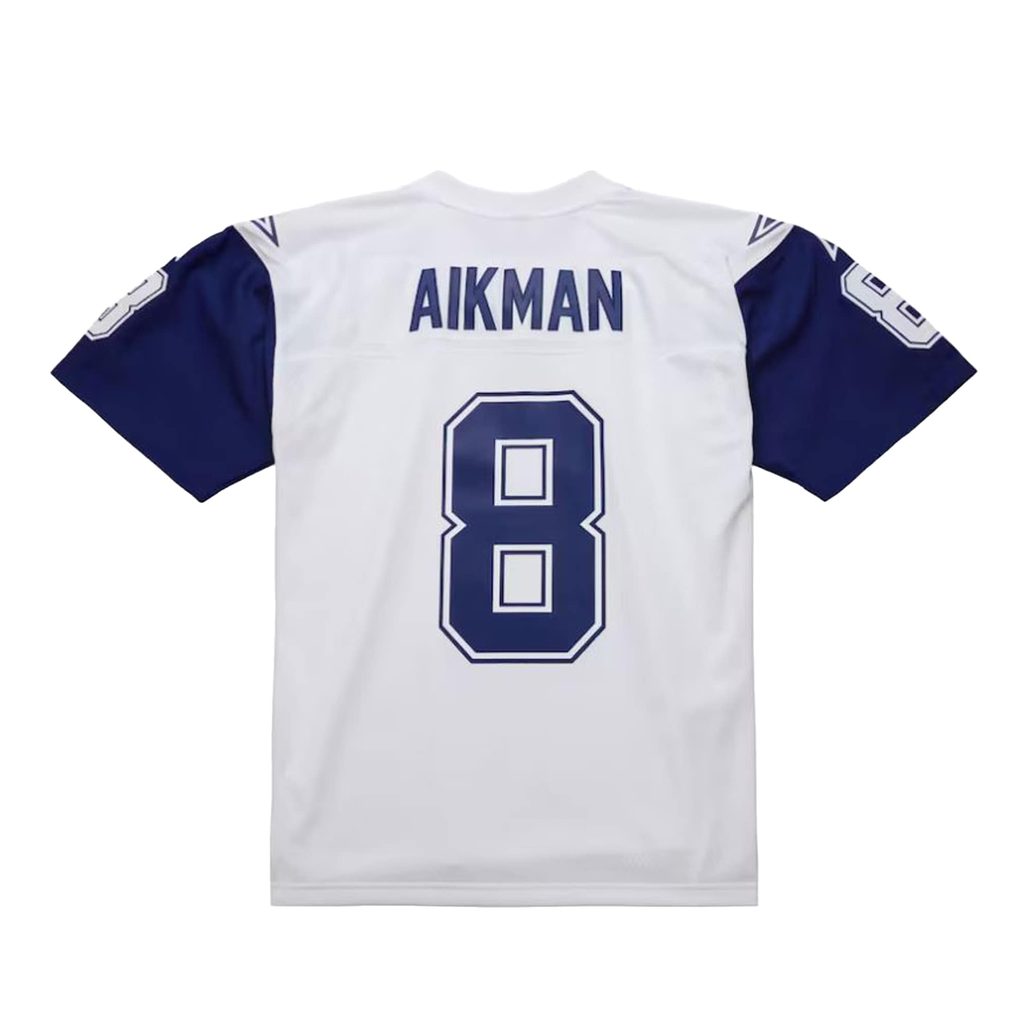 Alternative view of Troy Aikman Mitchell & Ness Dallas Cowboys Alternate Game Jersey - Men's