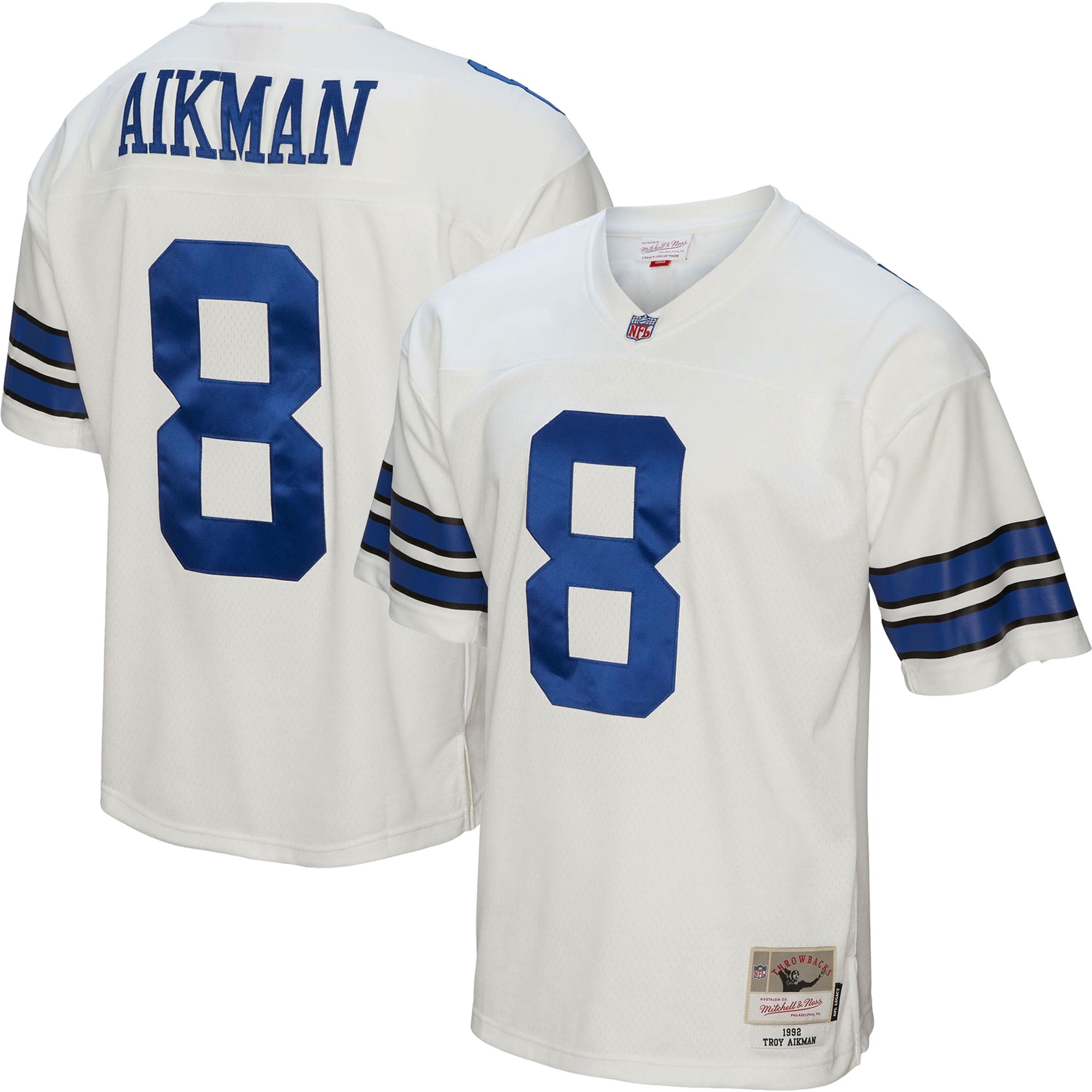 Troy Aikman Mitchell & Ness Dallas Cowboys Game Jersey - Men's
