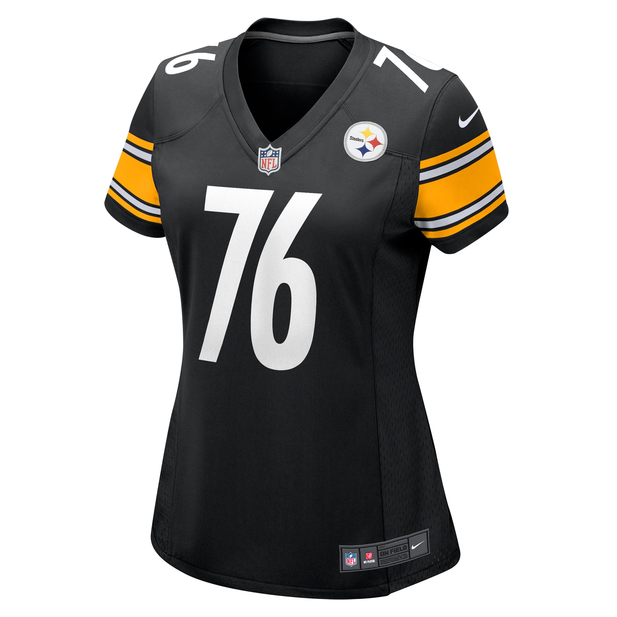 Alternative view of Troy Fautanu Pittsburgh Steelers Game Jersey - Women's