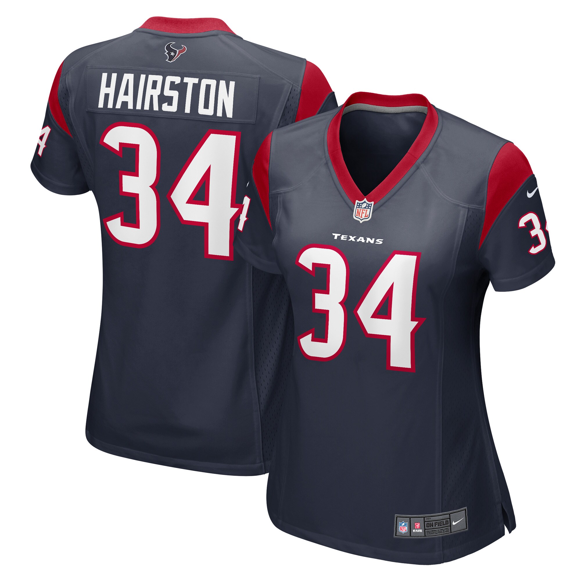 Troy Hairston Houston Texans Game Jersey - Women's