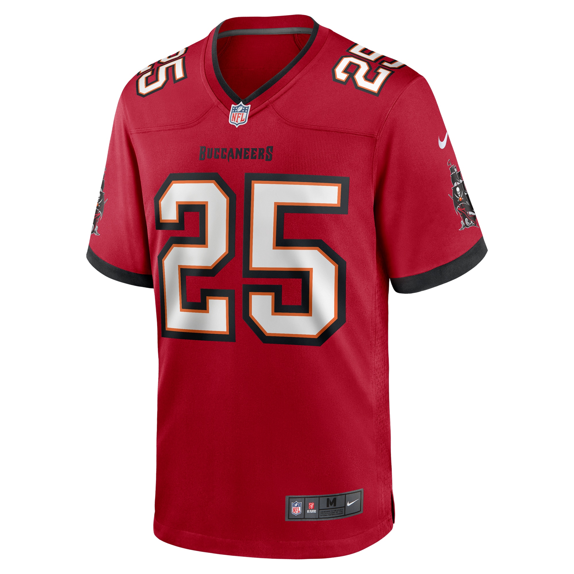 Alternative view of Troy Hill Tampa Bay Buccaneers Game Jersey - Men's
