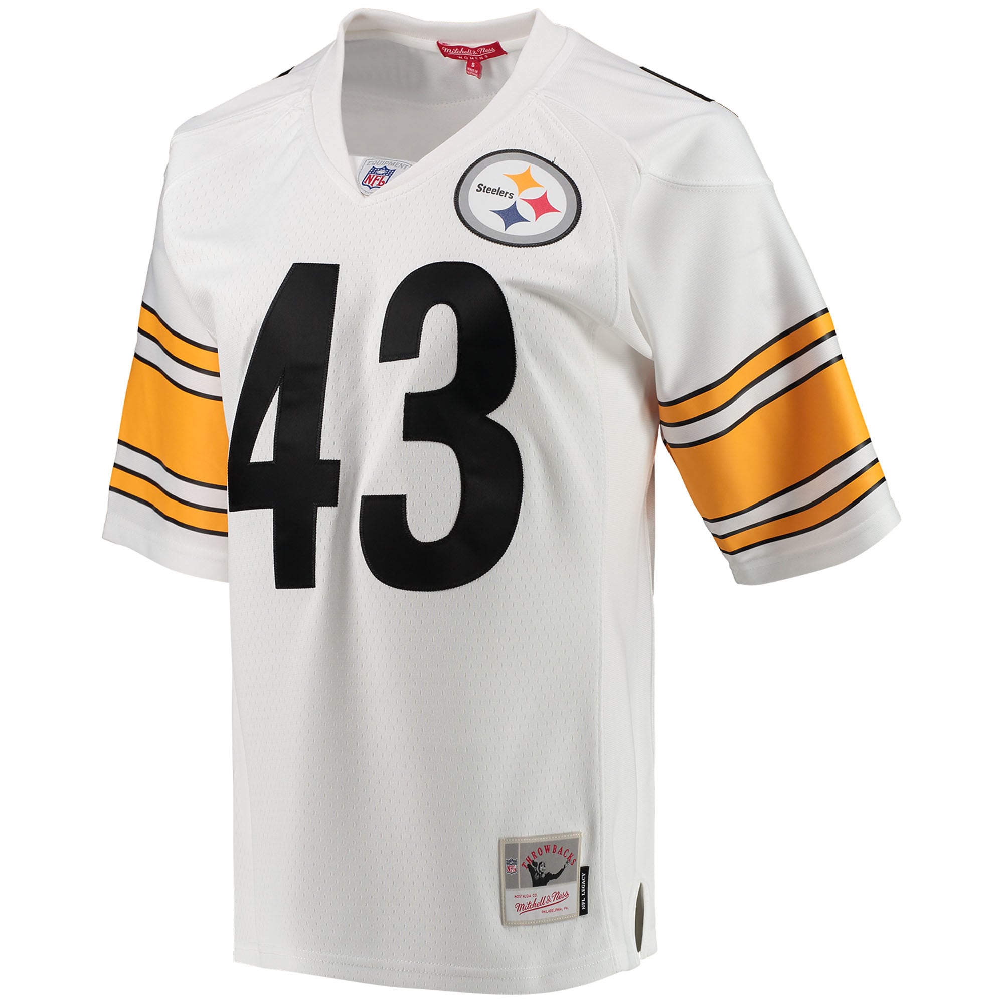Alternative view of Troy Polamalu Mitchell & Ness Pittsburgh Steelers Game Jersey - Women's