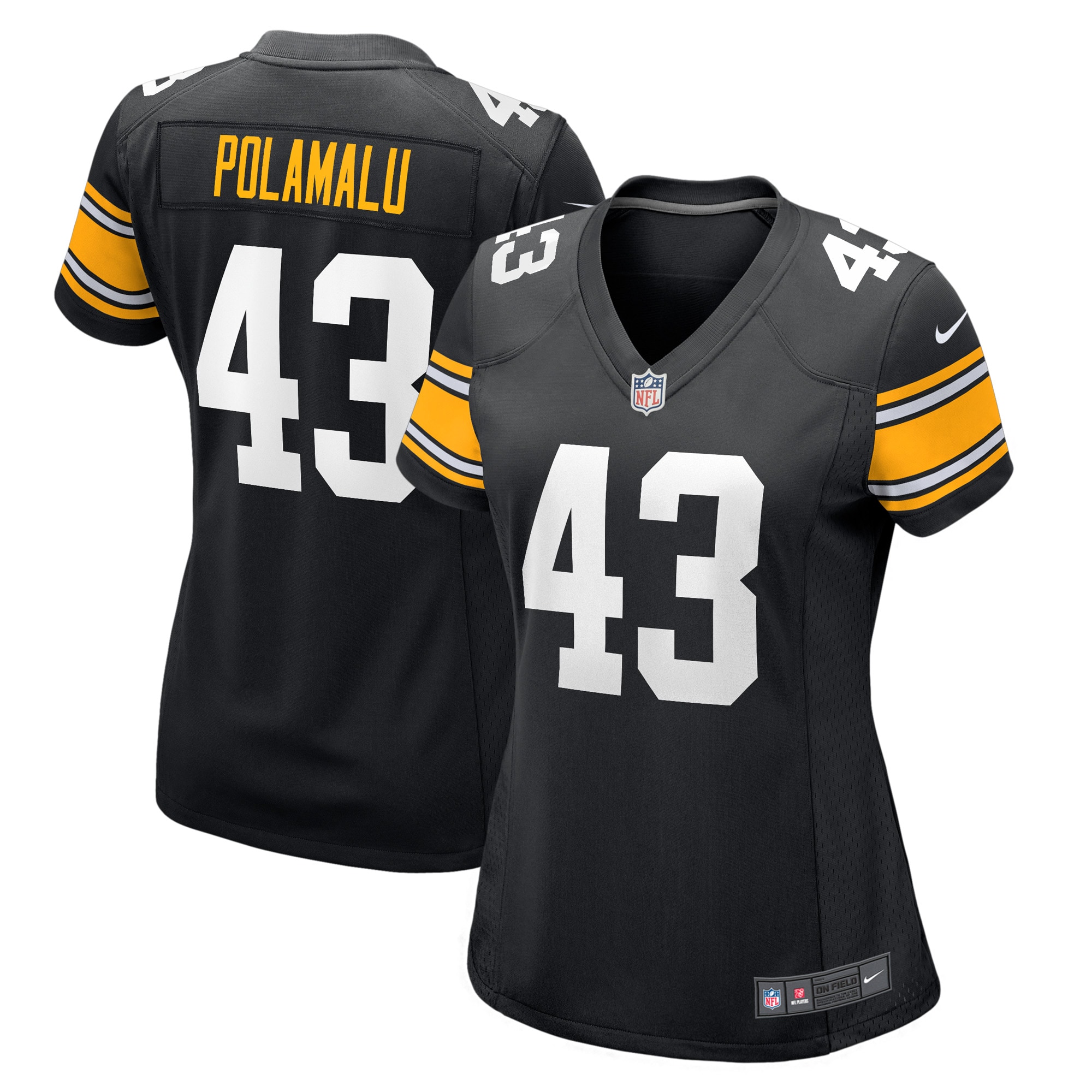 Troy Polamalu Pittsburgh Steelers Retired Player Game Jersey - Women's