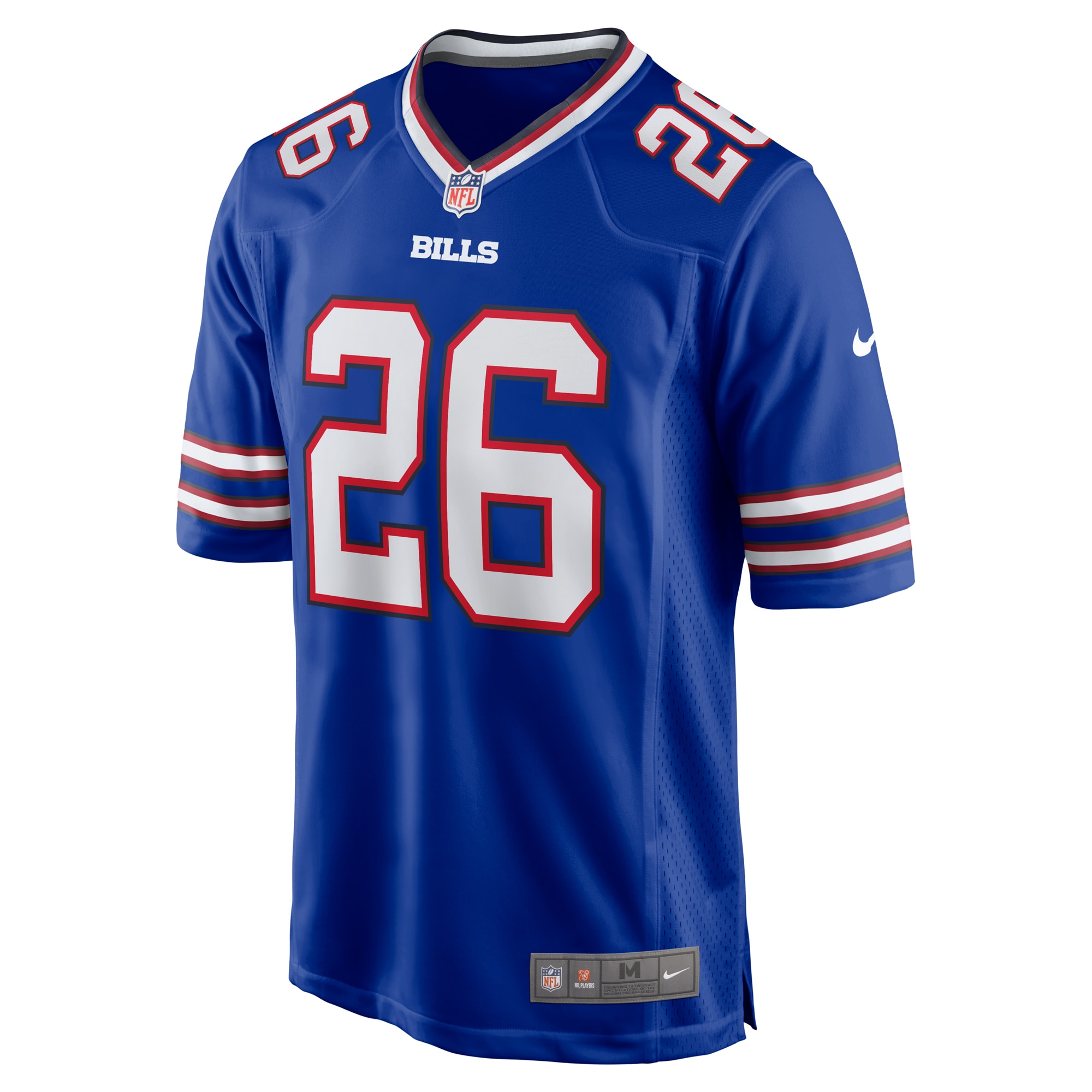 Alternative view of Ty Johnson Buffalo Bills Game Jersey - Men's