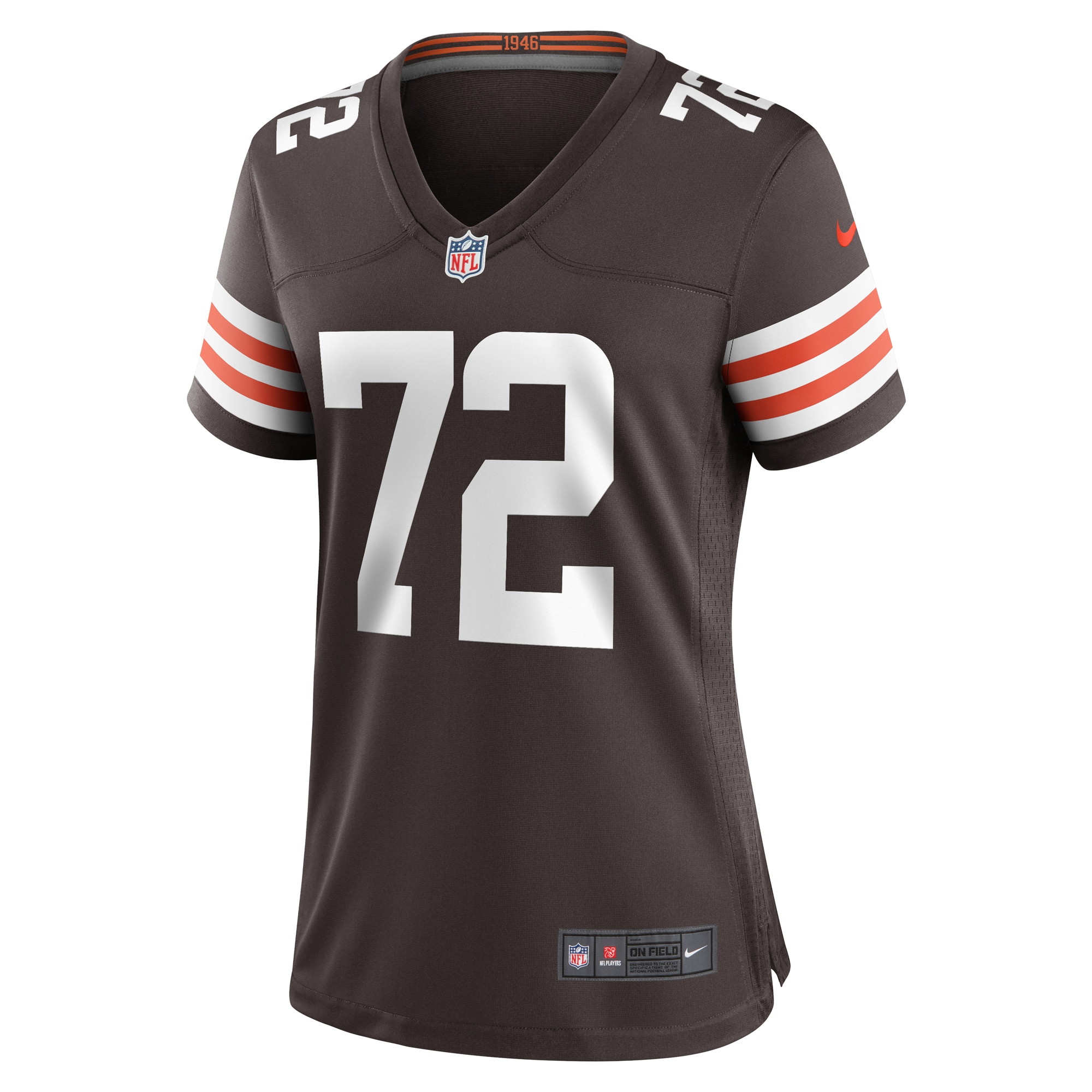 Alternative view of Ty Nsekhe Cleveland Browns Game Jersey - Women's