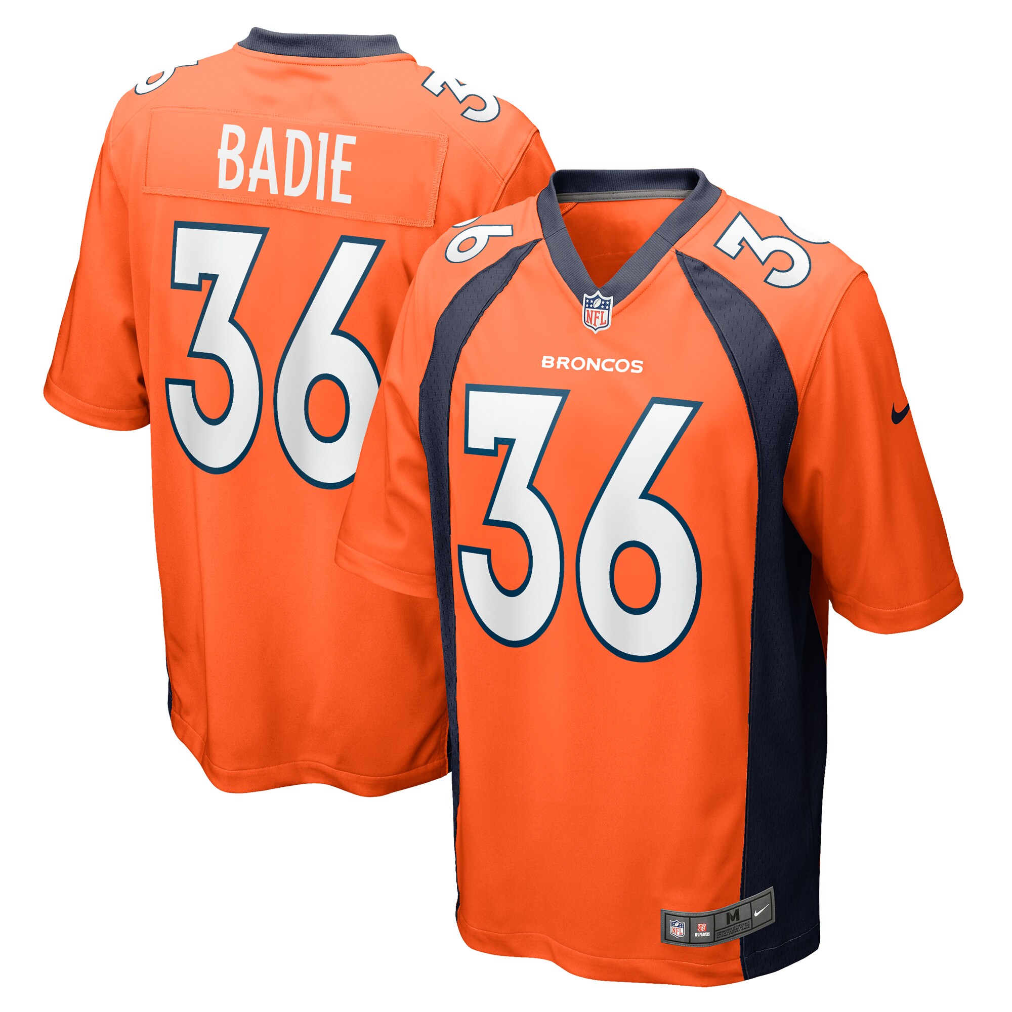 Tyler Badie Denver Broncos Game Jersey - Men's