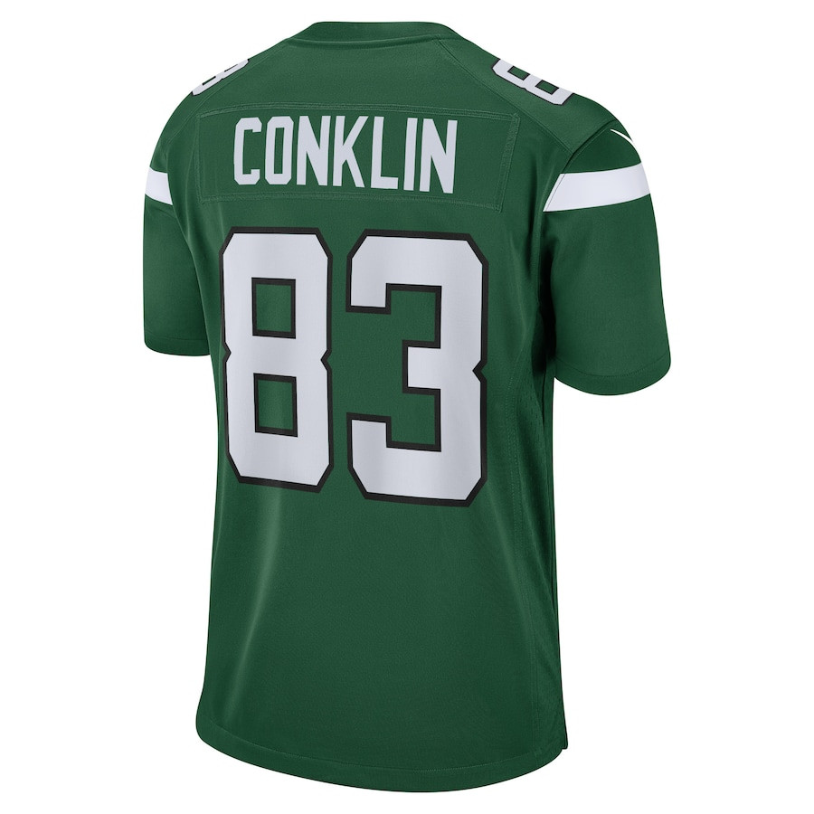 Tyler Conklin #83 New York Jets Game Jersey - Men's | Gotham Green - Image 3