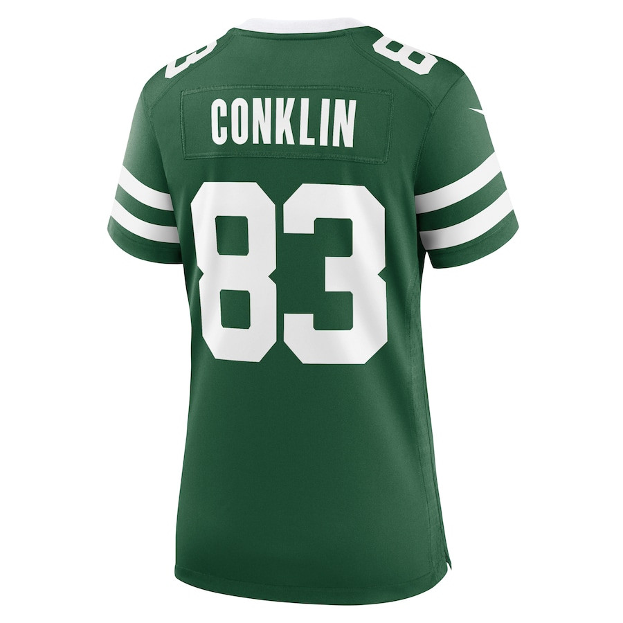 Tyler Conklin #83 New York Jets Game Jersey - Women's | Legacy Green - Image 3