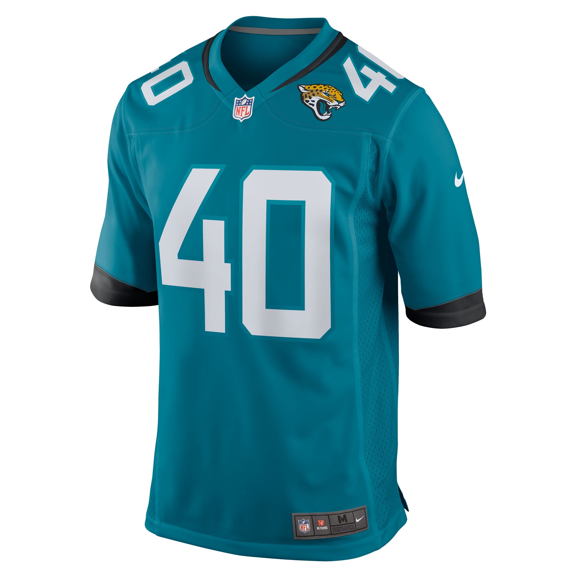 Alternative view of Tyler Hall Jacksonville Jaguars Game Jersey - Men's