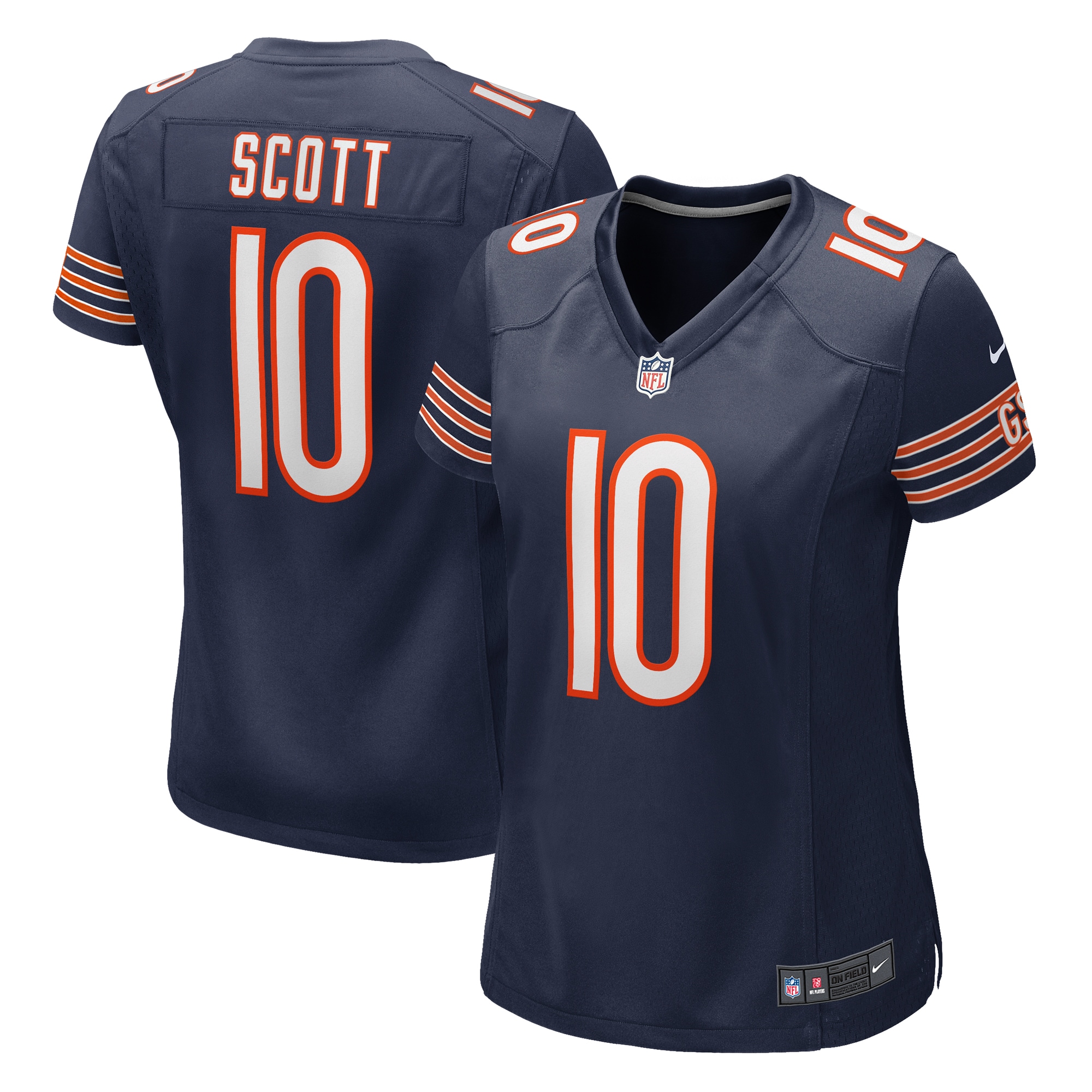 Tyler Scott Chicago Bears Game Jersey - Women's