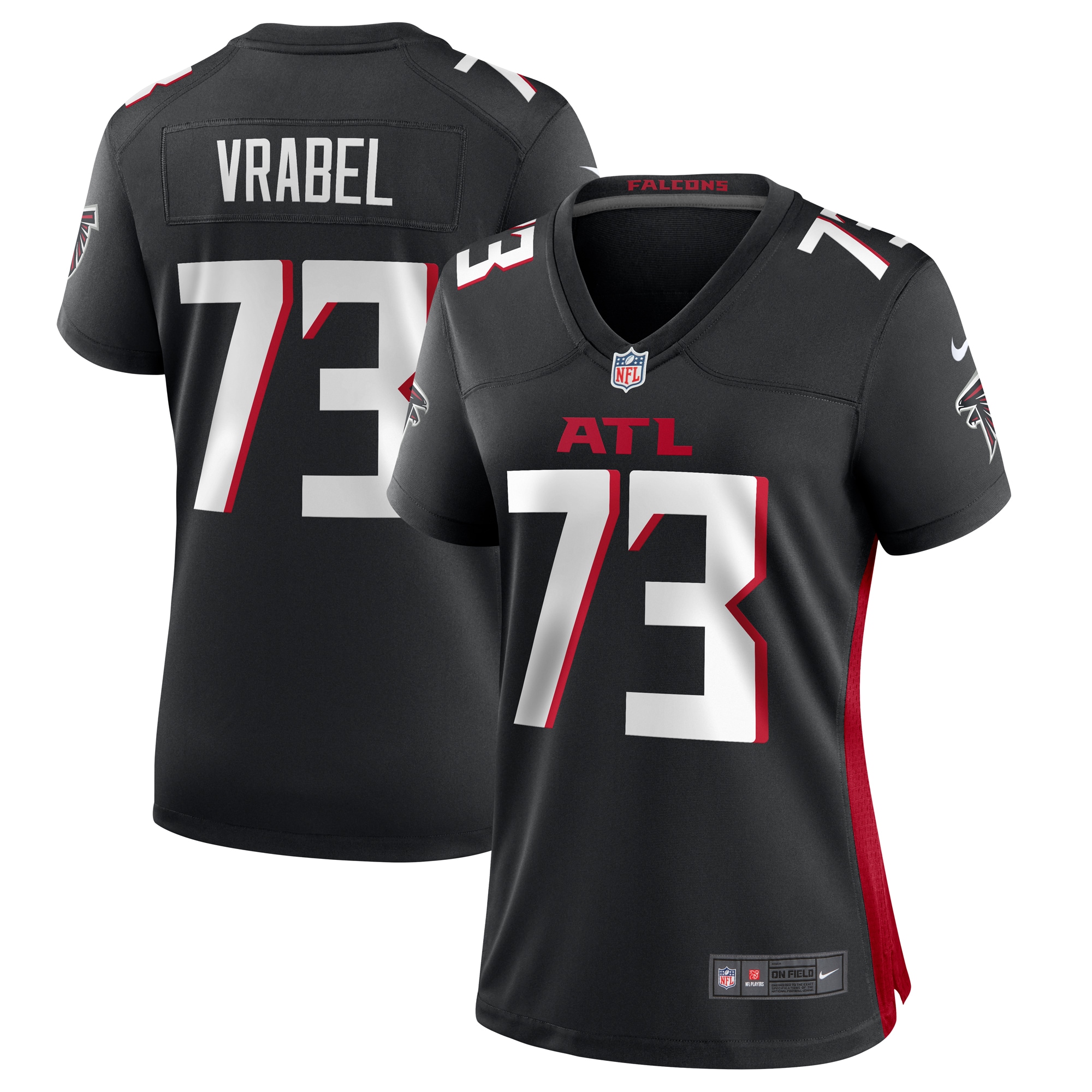 Tyler Vrabel Atlanta Falcons Game Jersey - Women's